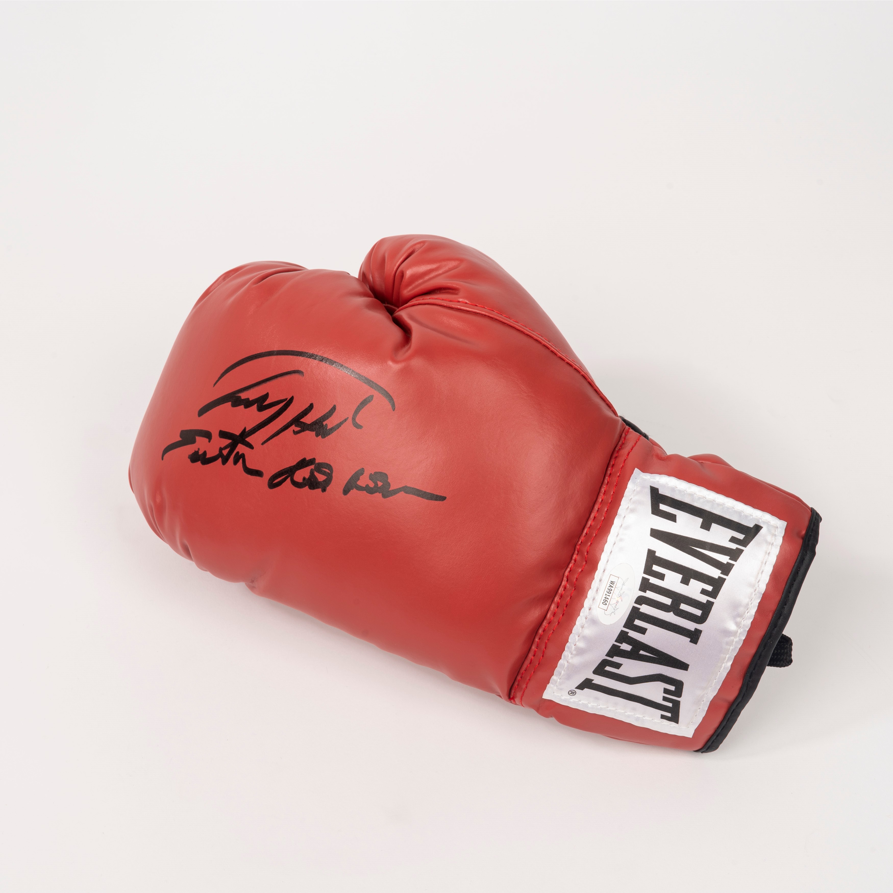 Larry Holmes - Guantone Boxe firmato – Cert. JSA