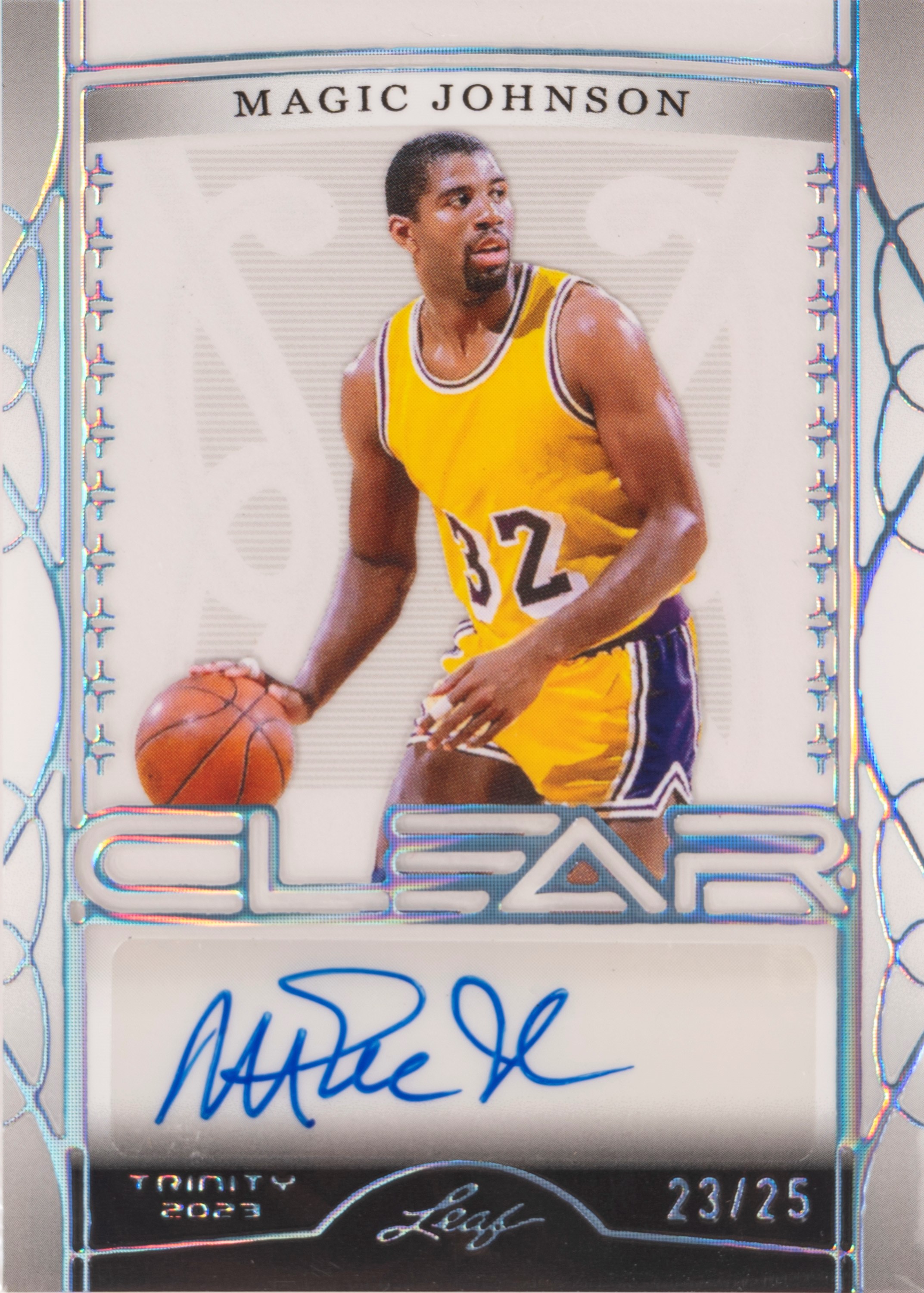 Magic Johnson – Card autografata – Leaf – Tiratura di 25 esemplari