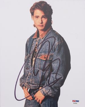 Jason Priestley - Foto autografata - Beverly Hills 90210 - 21,5x 20 cm (8”x10” inch)  - Cert. Psa.