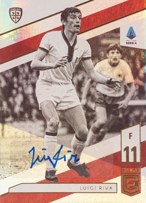 Gigi Riva – Card autografata – Panini Chronicles Elite – Cagliari