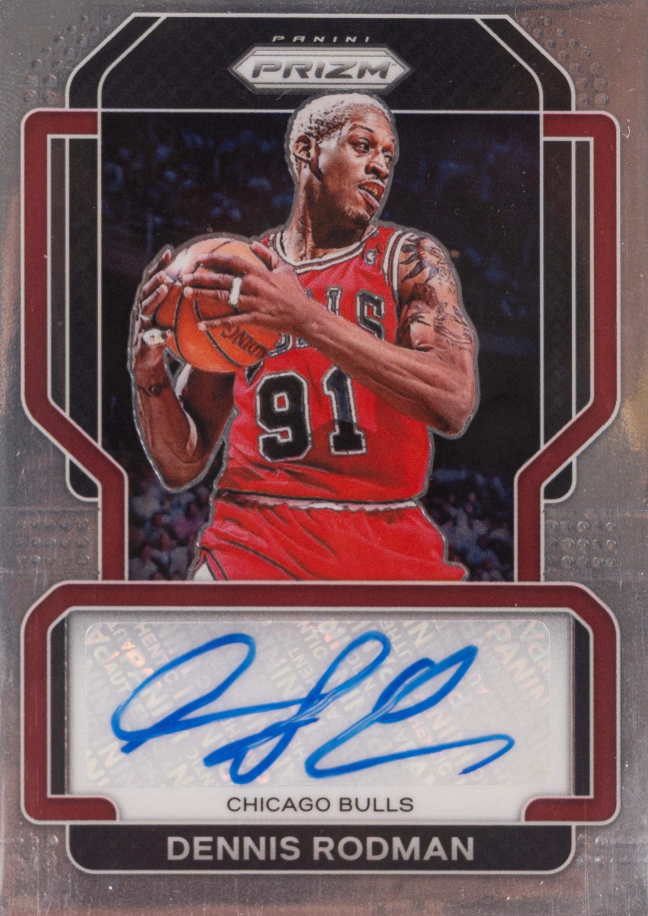 Popular ☆ Dennis Rodman ☆ NBA Autographed Card Basketball Hall 