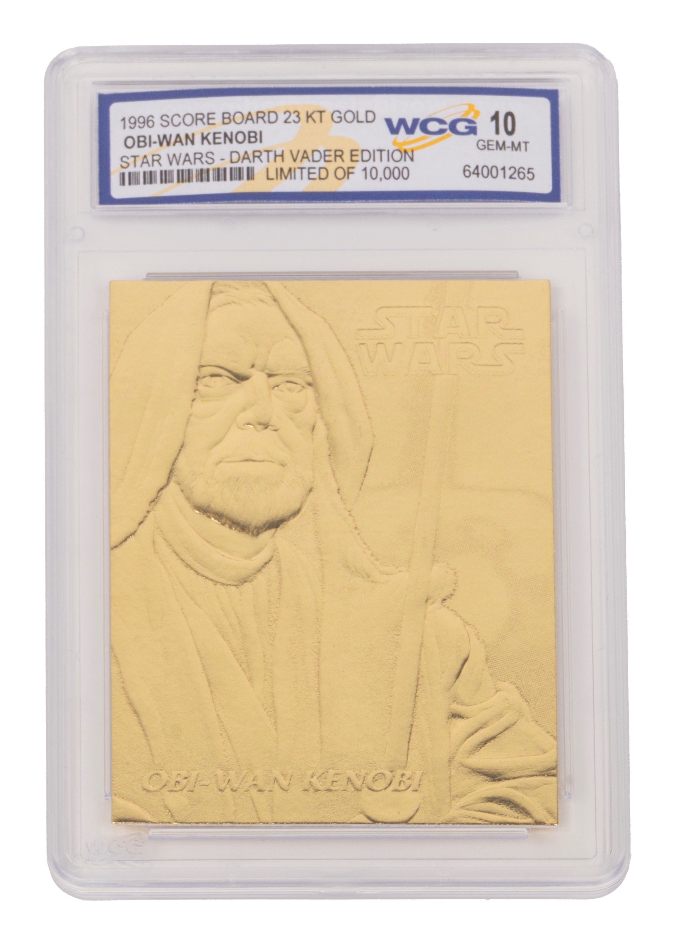 Star Wars – 9 card – Su foglia d’oro 23k