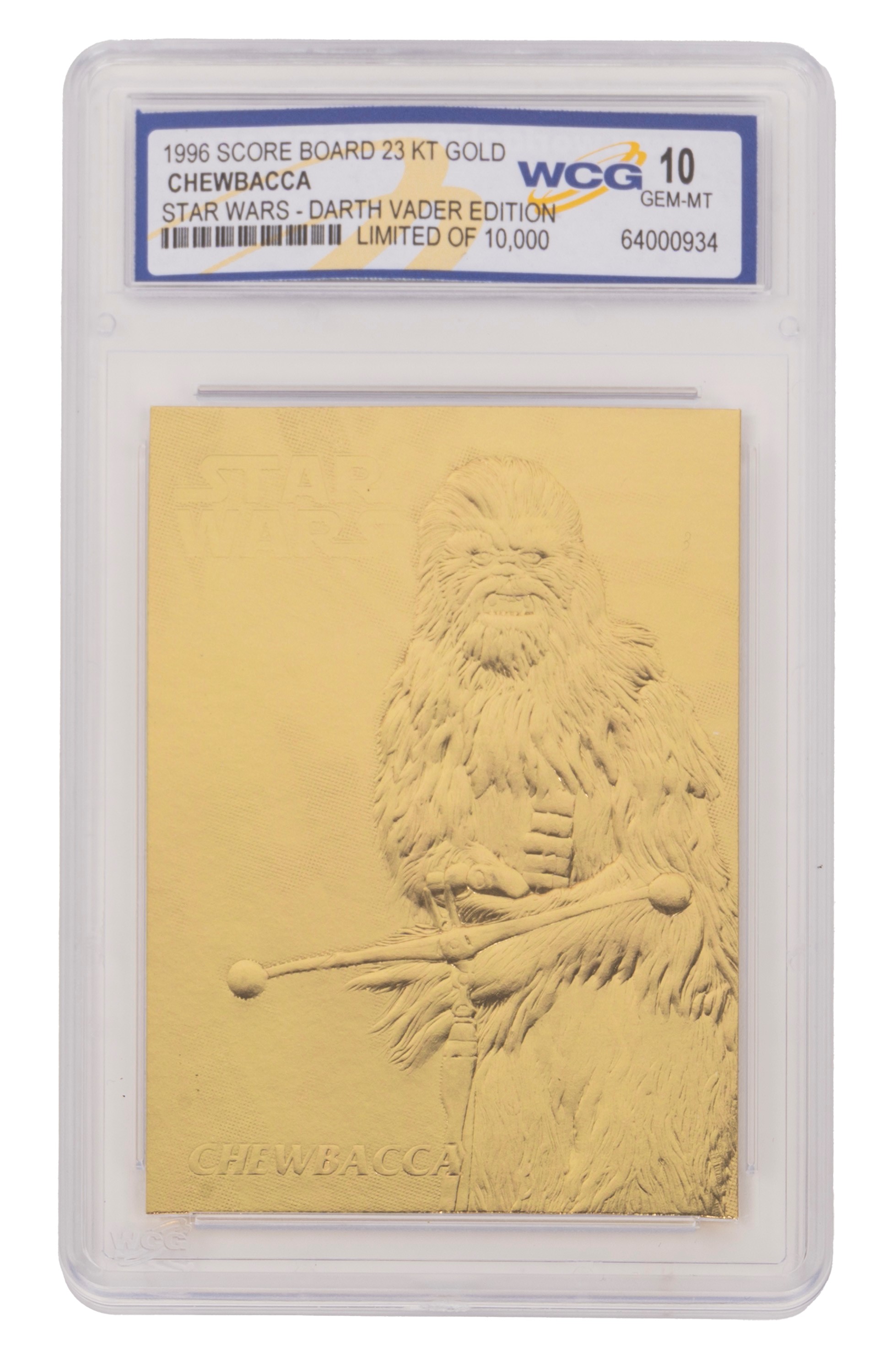 Star Wars – 9 card – Su foglia d’oro 23k