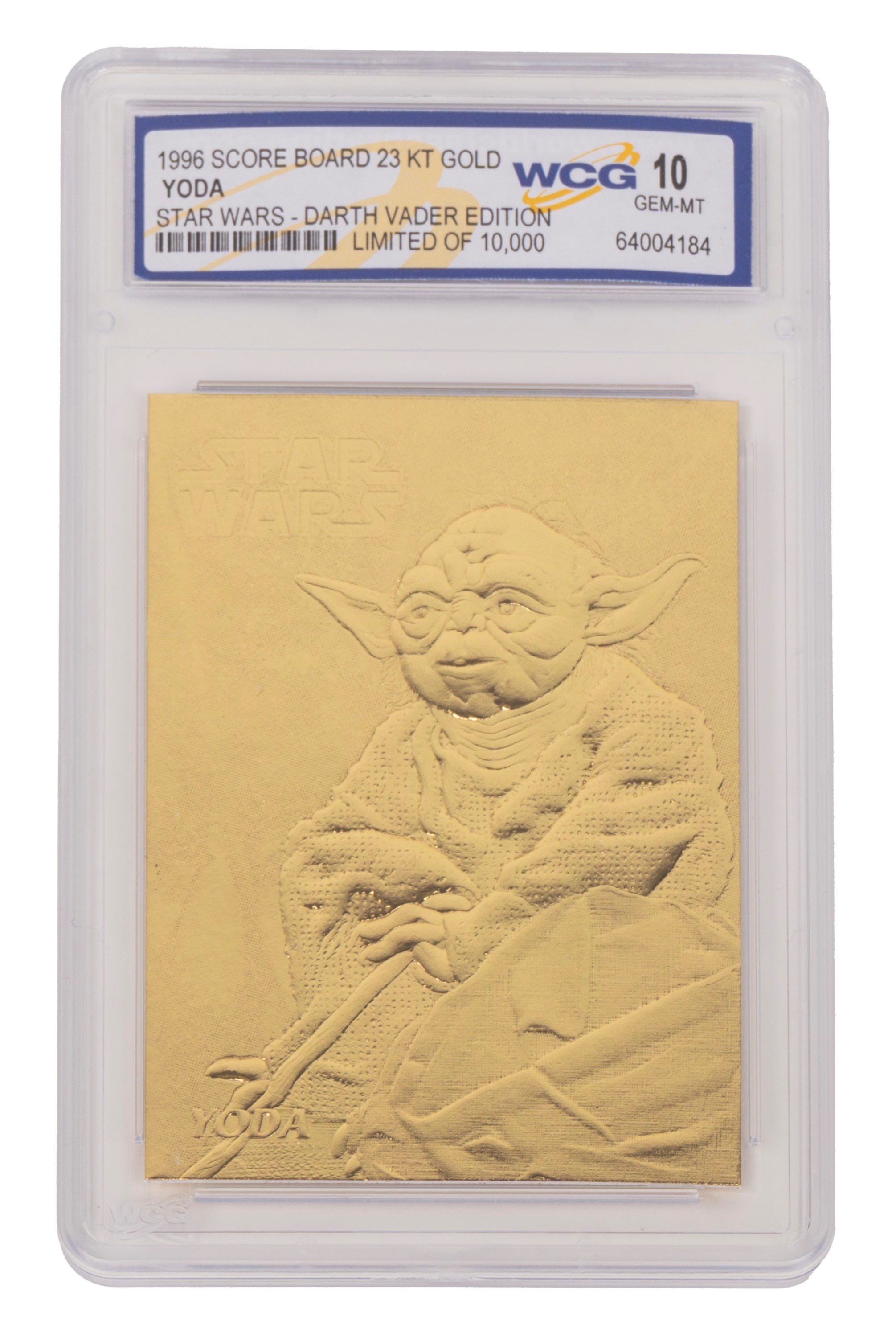 Star Wars – 9 card – Su foglia d’oro 23k