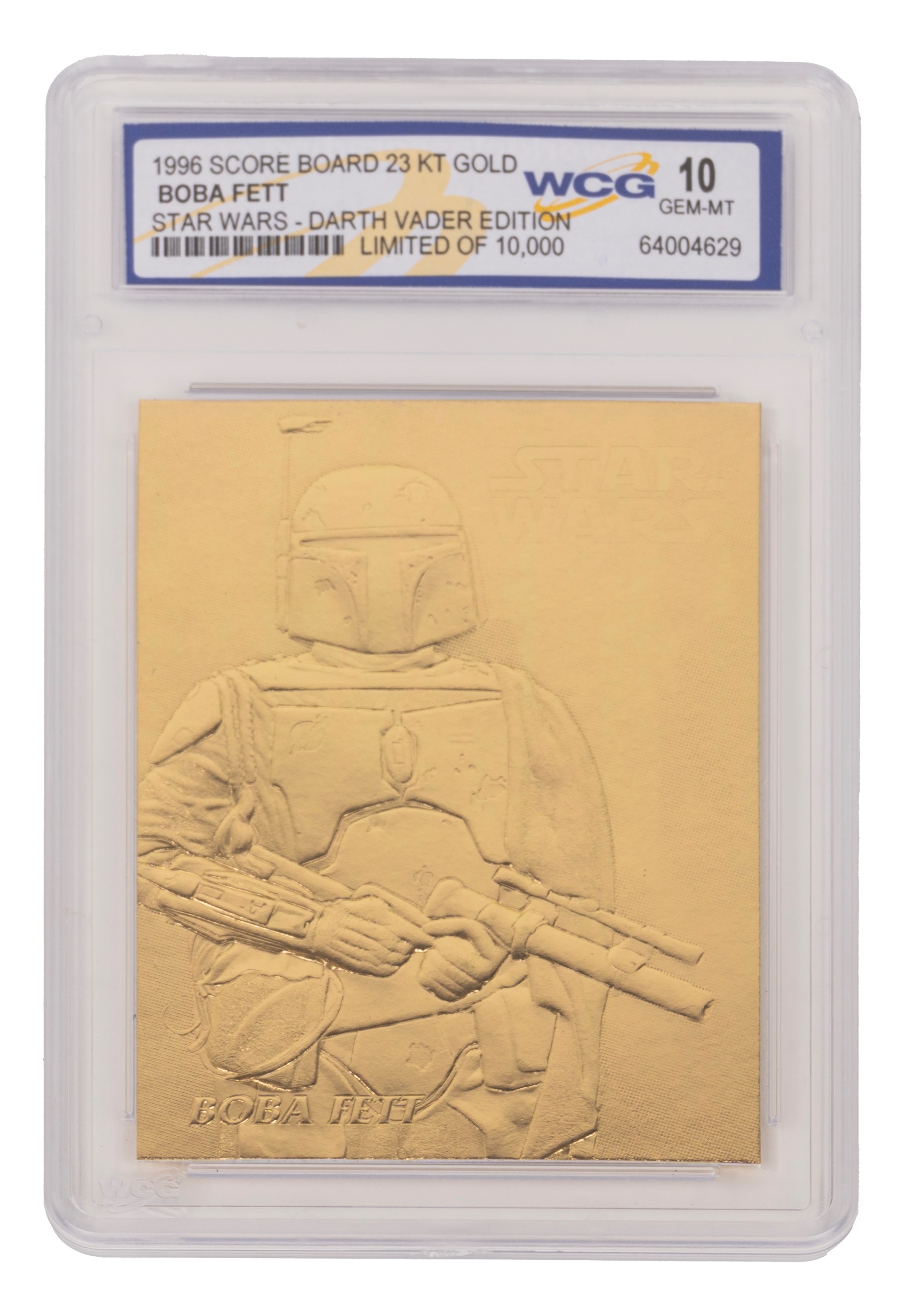 Star Wars – 9 card – Su foglia d’oro 23k