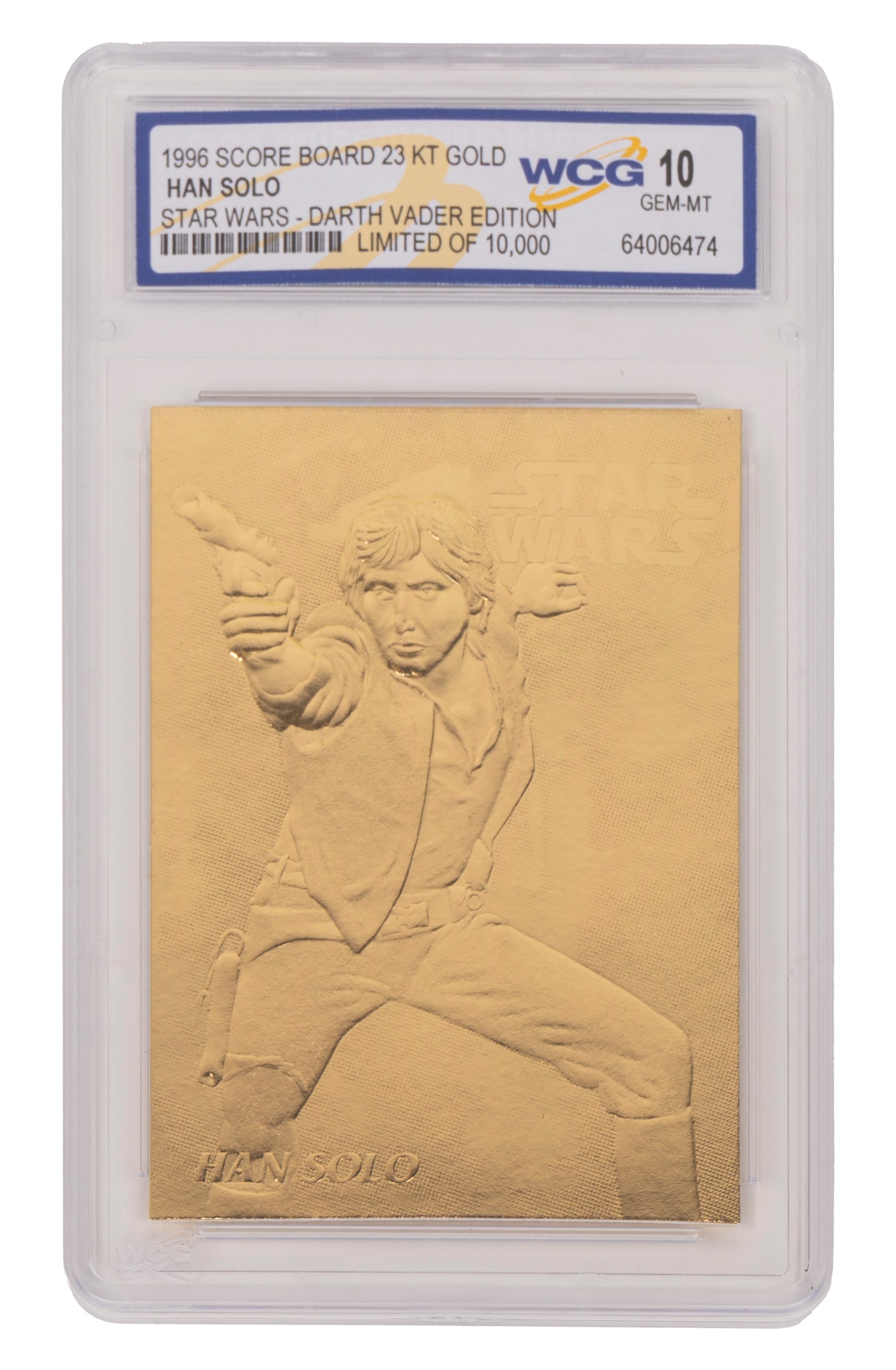 Star Wars – 9 card – Su foglia d’oro 23k