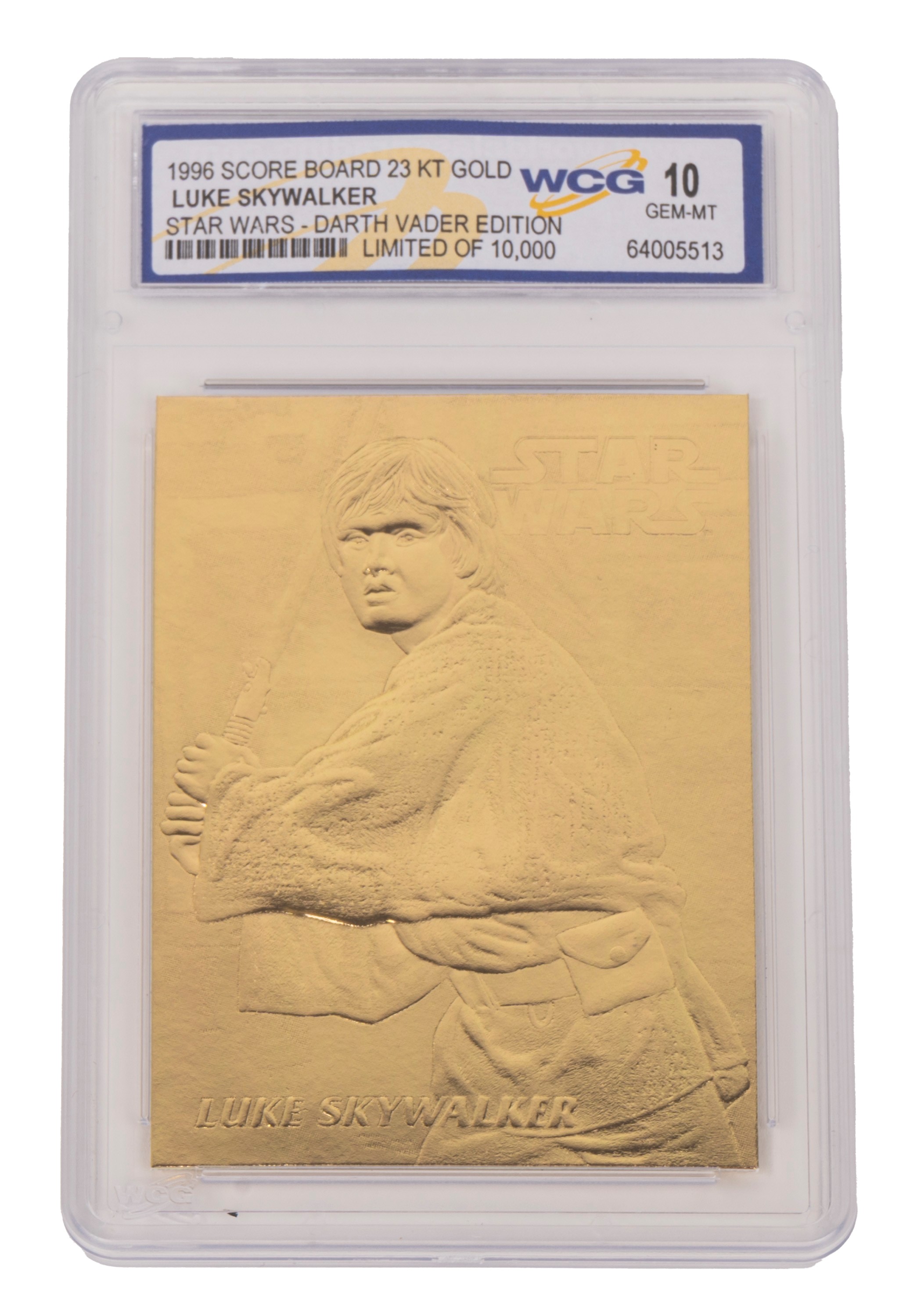 Star Wars – 9 card – Su foglia d’oro 23k