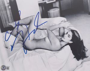 Cindy Crawford - Foto autografata –21,5x 20 cm (8”x10” inch)  - Cert. Beckett