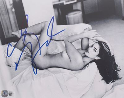 Cindy Crawford - Foto Autografata –21,5x 20 CM (8”x10” Inch) - Cert. Beckett