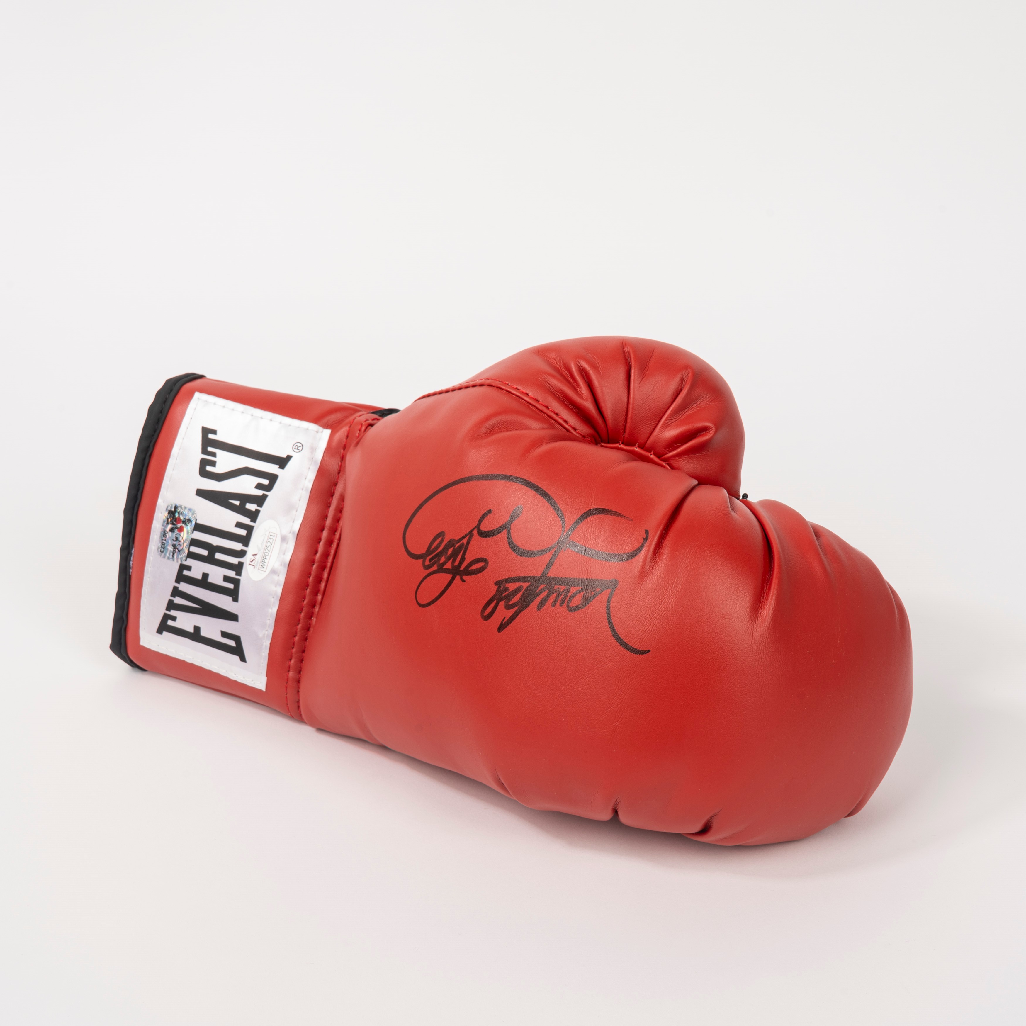 George Foreman – Guantone autografato – Cert. JSA e sticker Foreman