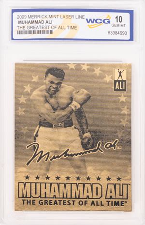  - Muhammad Ali - Card a tiratura limitata - Merrick Mint