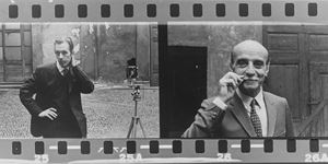 Enrico Cattaneo fotografa Lucio Fontana - C.so Monforte, Milano