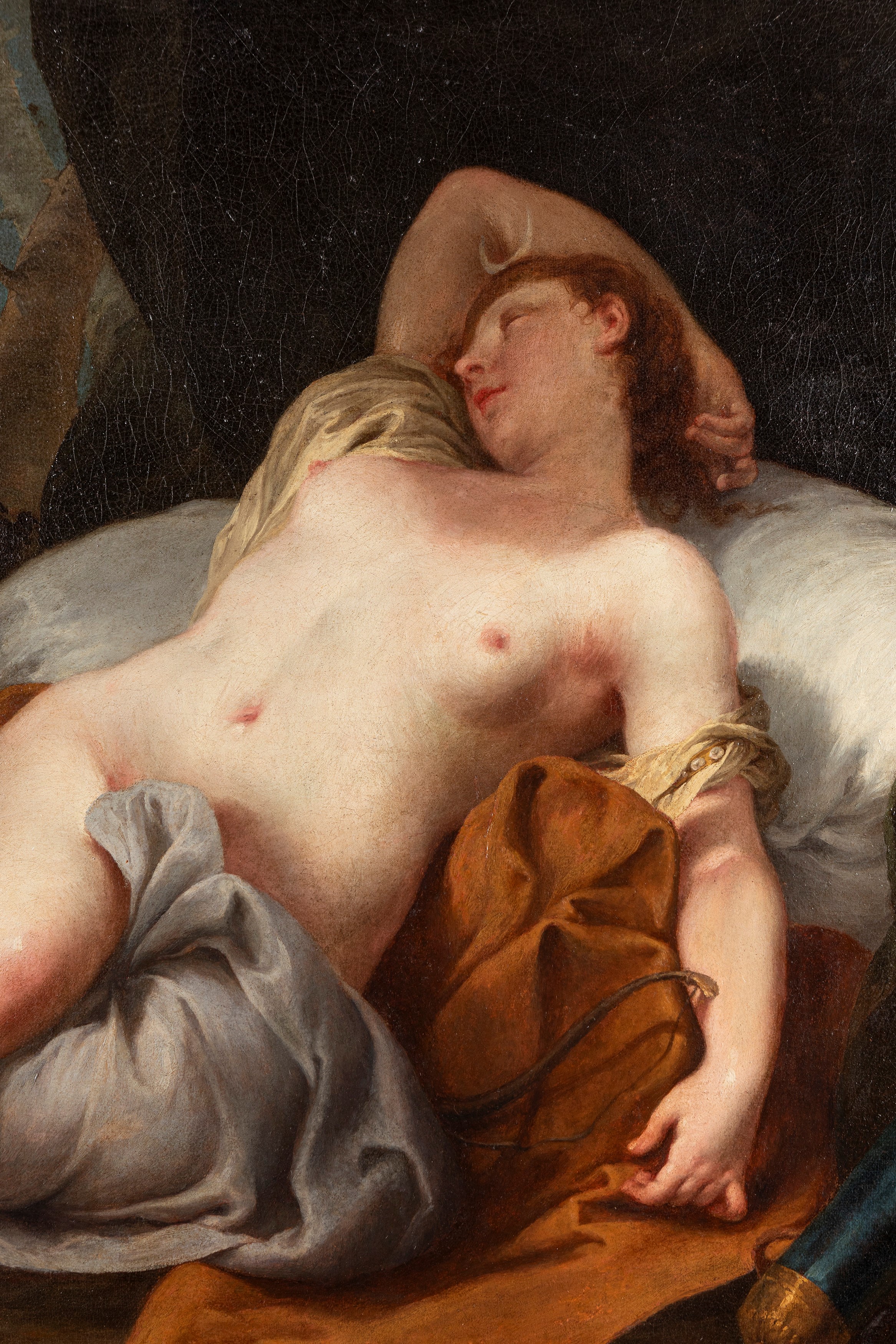 Diana dormiente con amorino