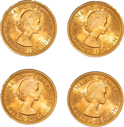 Gran Bretagna, Sovereign del 1963 di ELIZABETH II