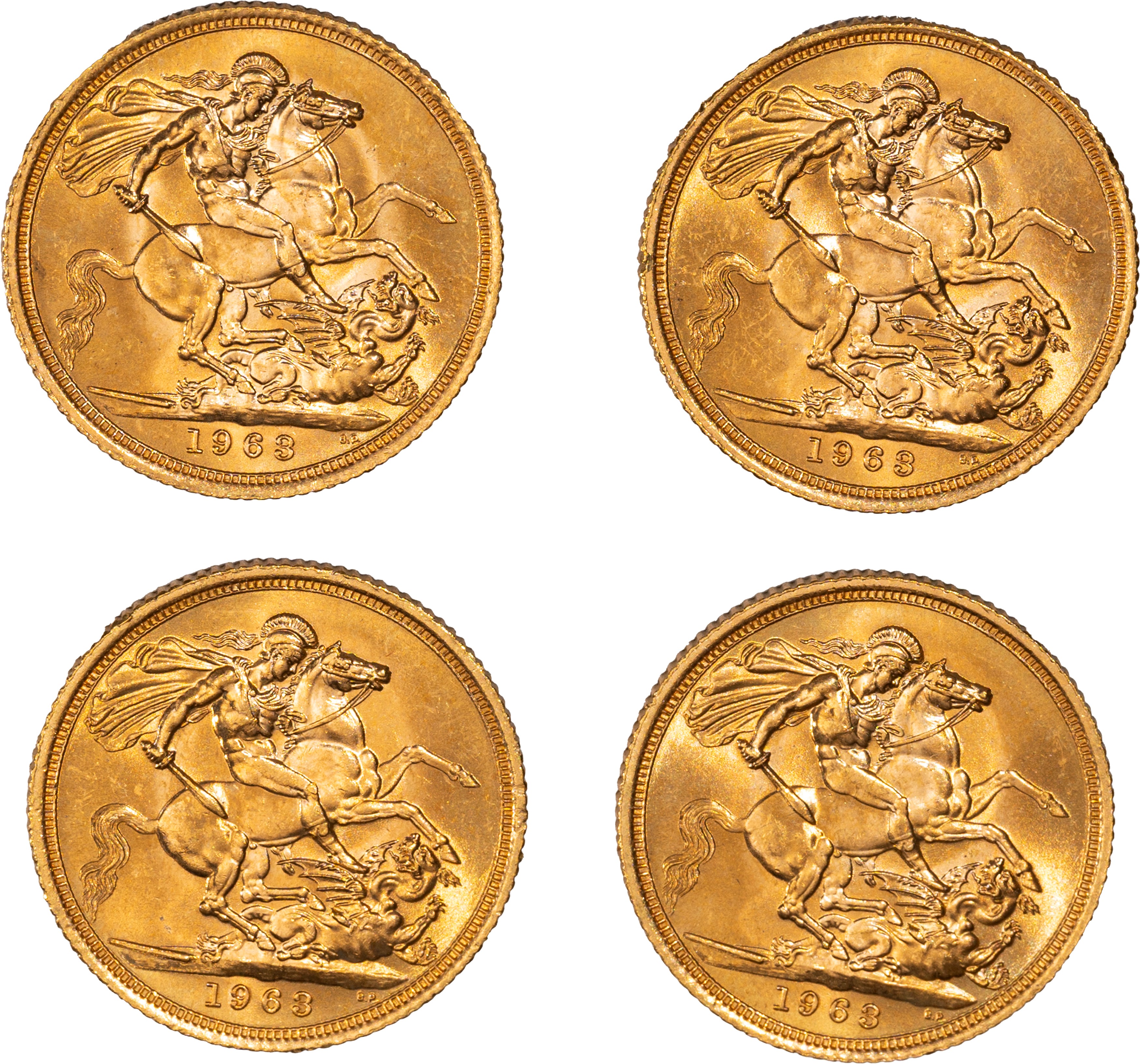 Gran Bretagna, Elizabeth II, (1952-2022) - Gran Bretagna, Sovereign del 1963 di ELIZABETH II