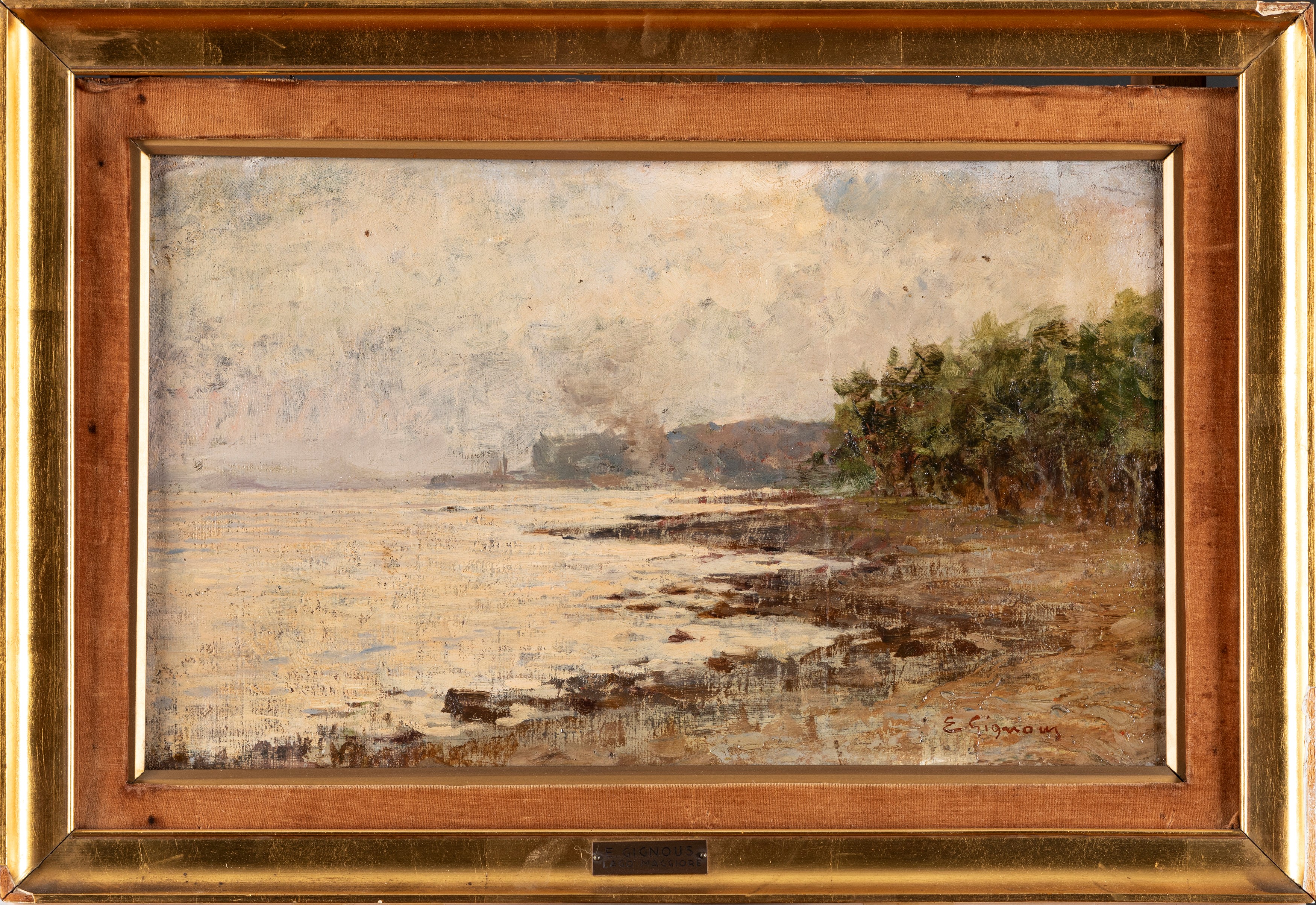 Eugenio Gignous - Meina, Lago Maggiore