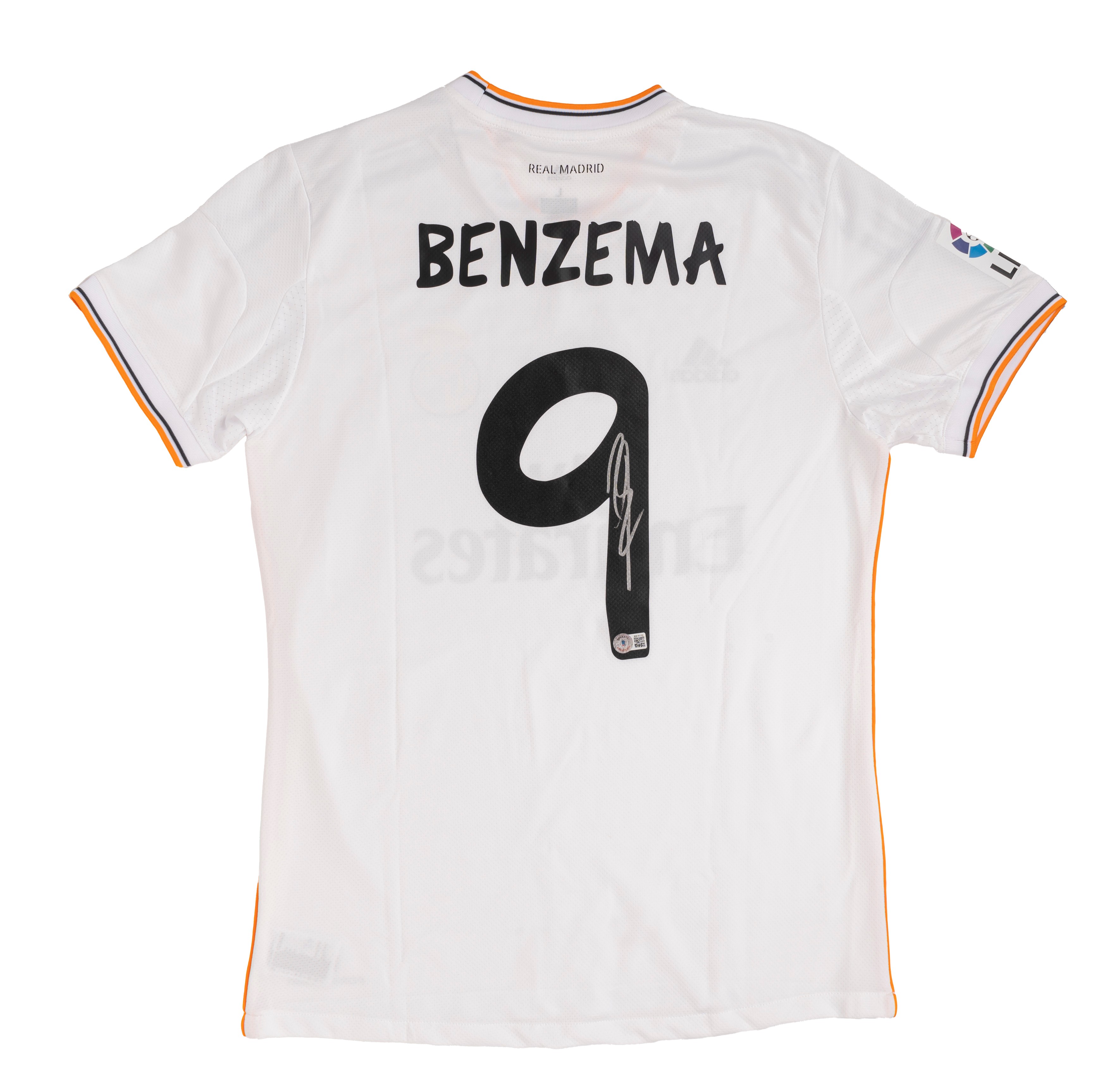 Karim Benzema – Maglia autografata – Real Madrid – Cert. Beckett