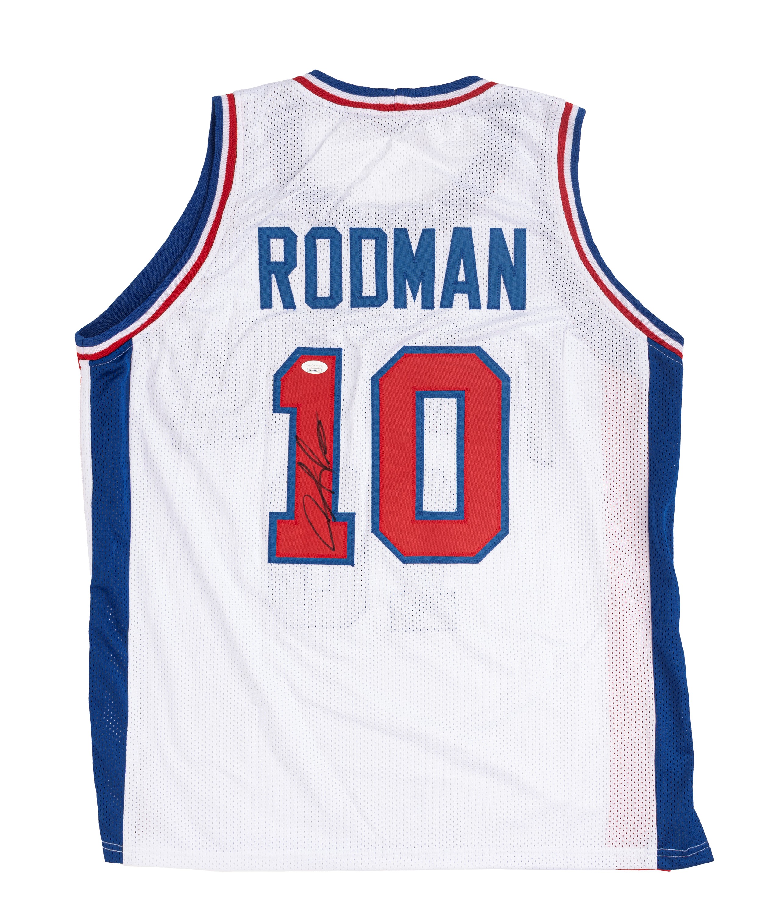 Dennis Rodman – Maglia autografata – Detroit Pistons – Cert. JSA