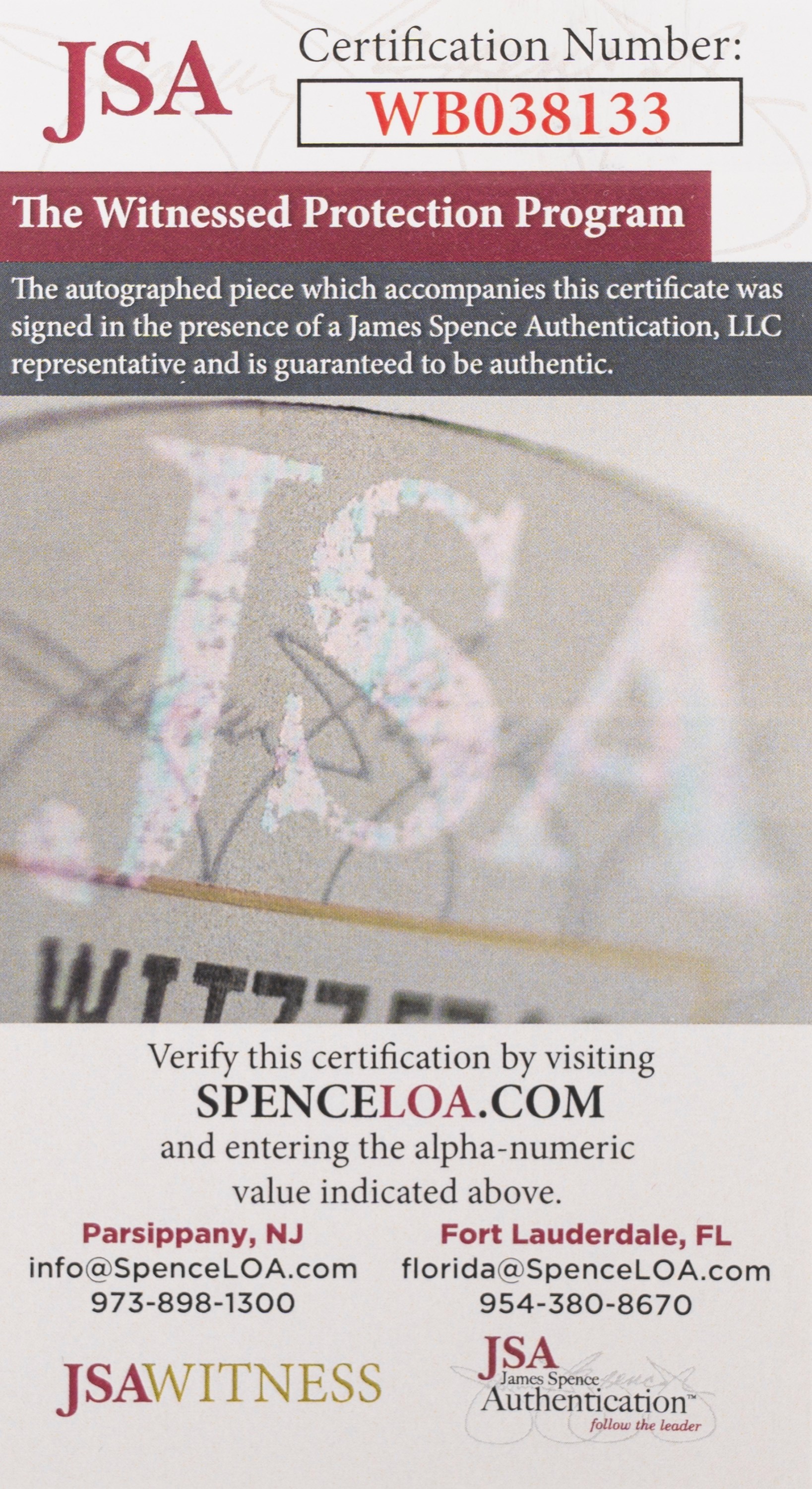 Dennis Rodman – Maglia autografata – Detroit Pistons – Cert. JSA