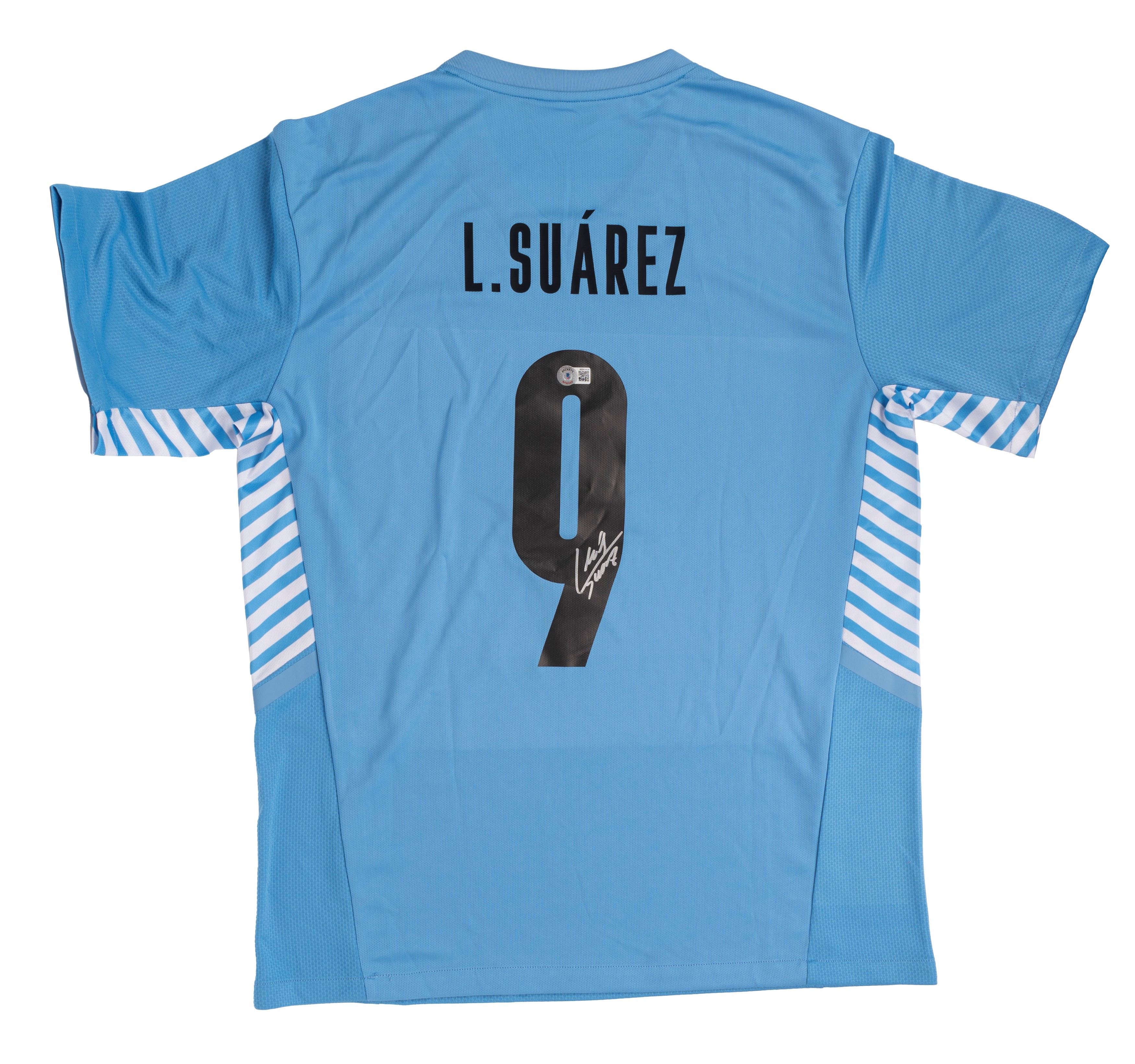 Luis Suárez – Maglia autografata – Uruguay – Cert. Beckett