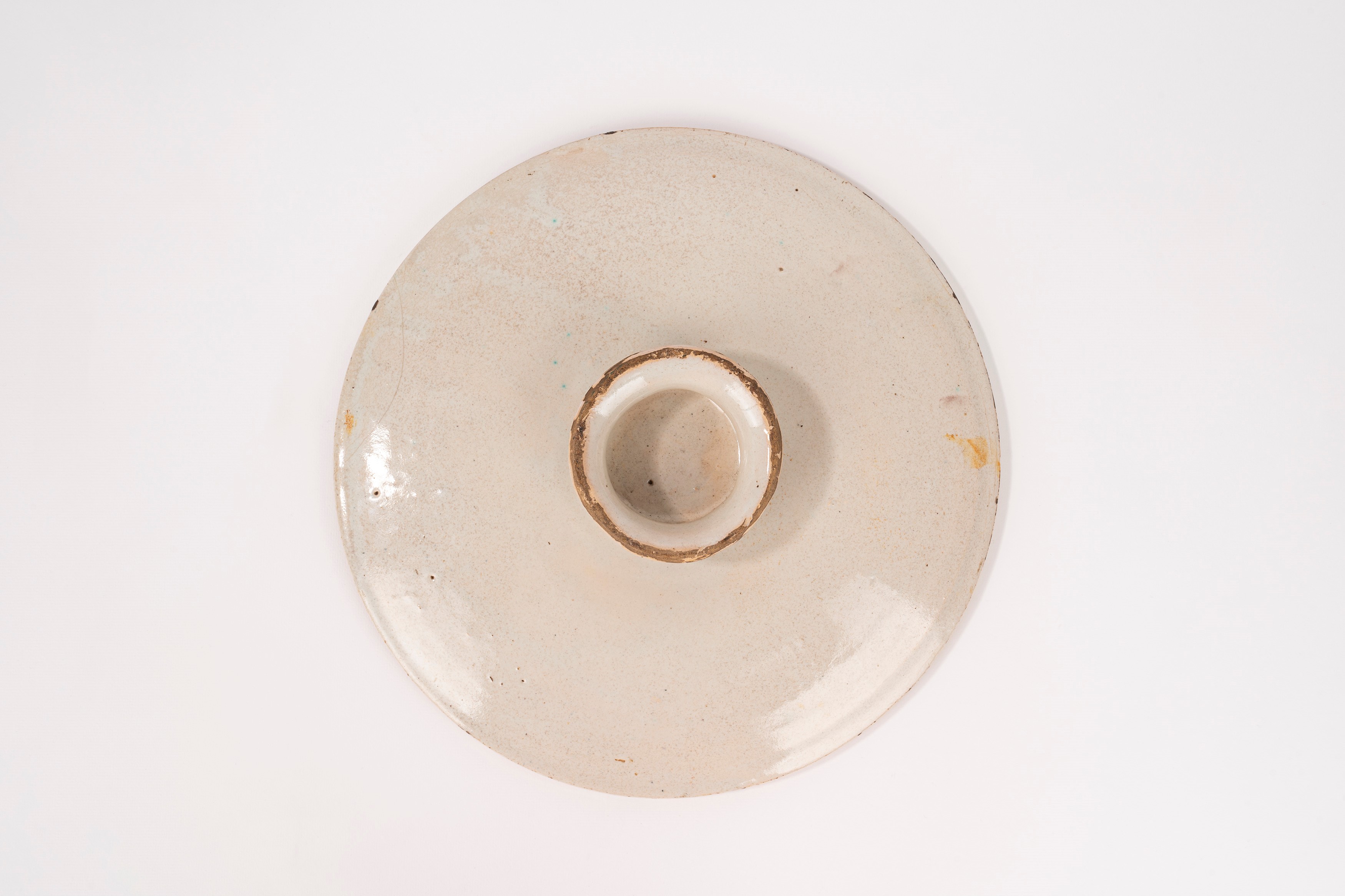 Alzata in maiolica, Italia centro-meridionale, secolo XVIII