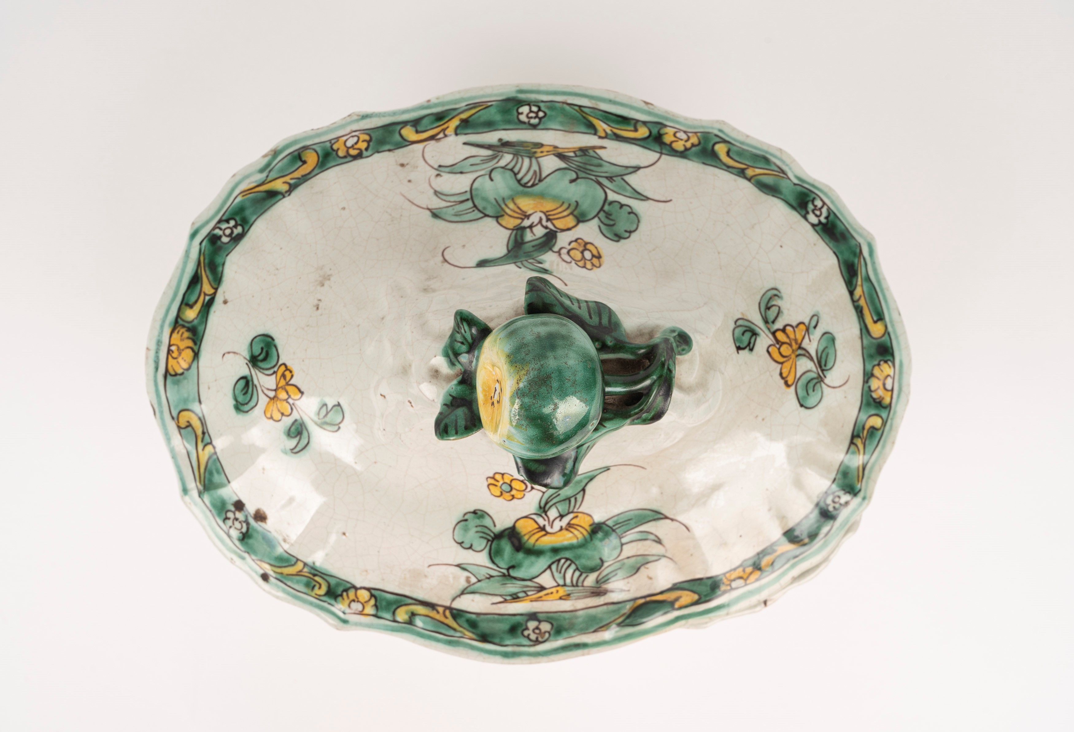 Zuppiera in Maiolica di Cerreto, Secolo XVIII