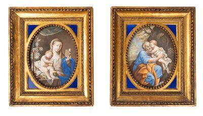 Madonna con Bambino; e San Giuseppe con il Bambino