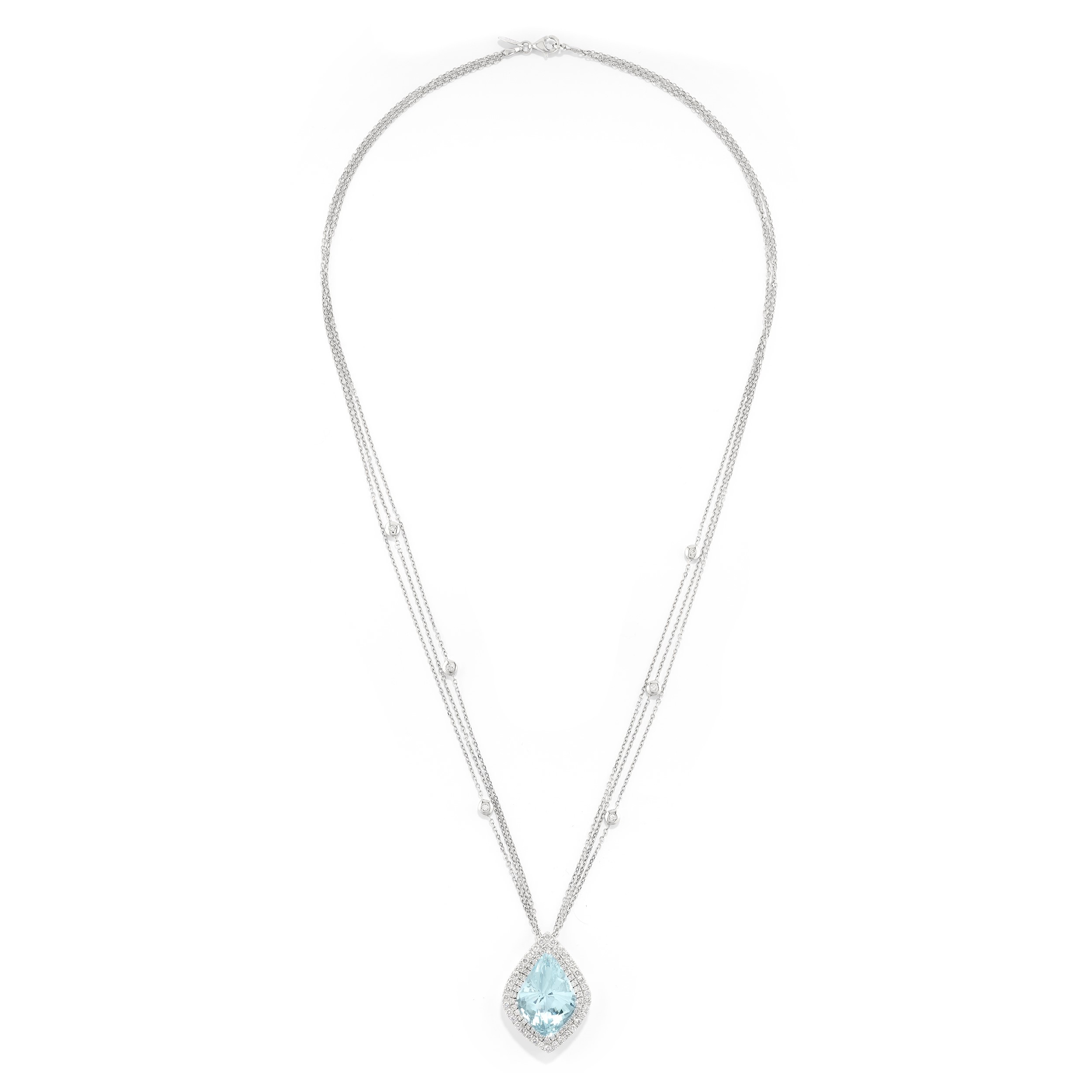 Parure con Acquemarine
