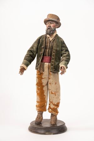 Pastore di presepe, Napoli secolo XIX