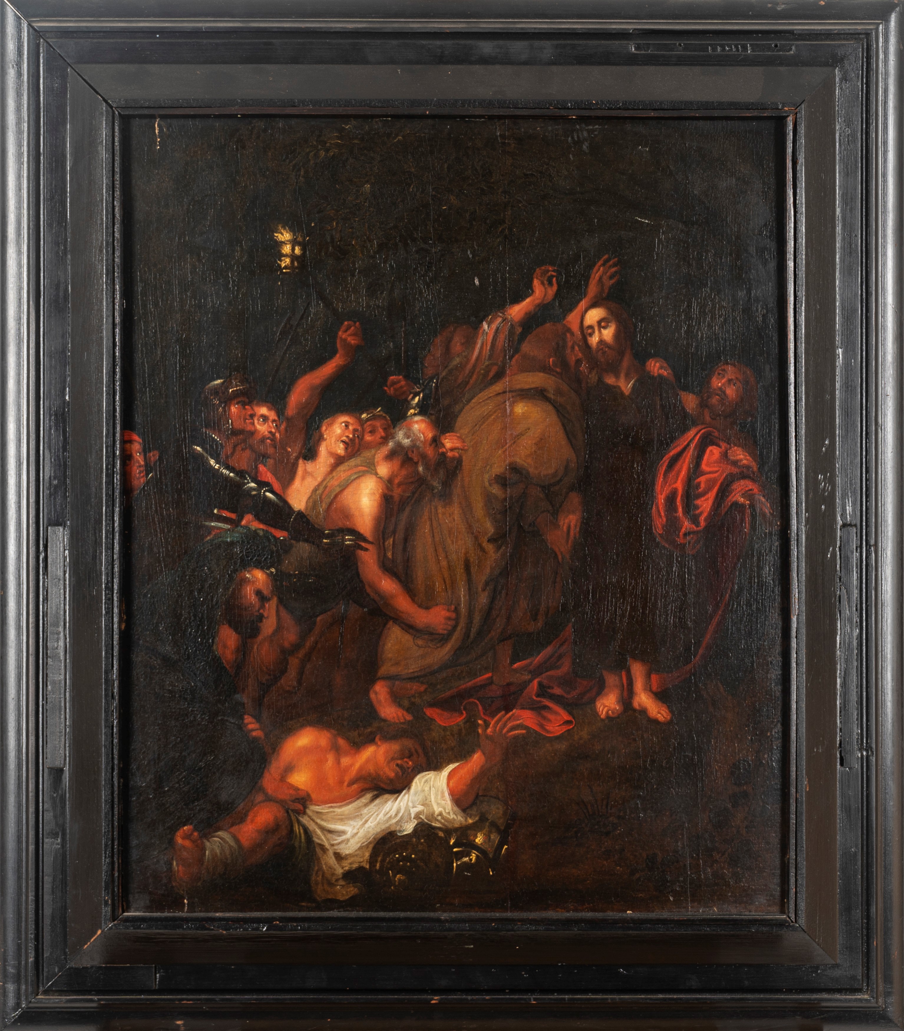 Seguace di Antoon Van Dyck - Cattura di Cristo