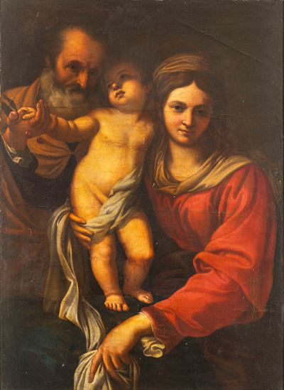 Carlo Maratta, Madonna delle ciliegie, olio su tela