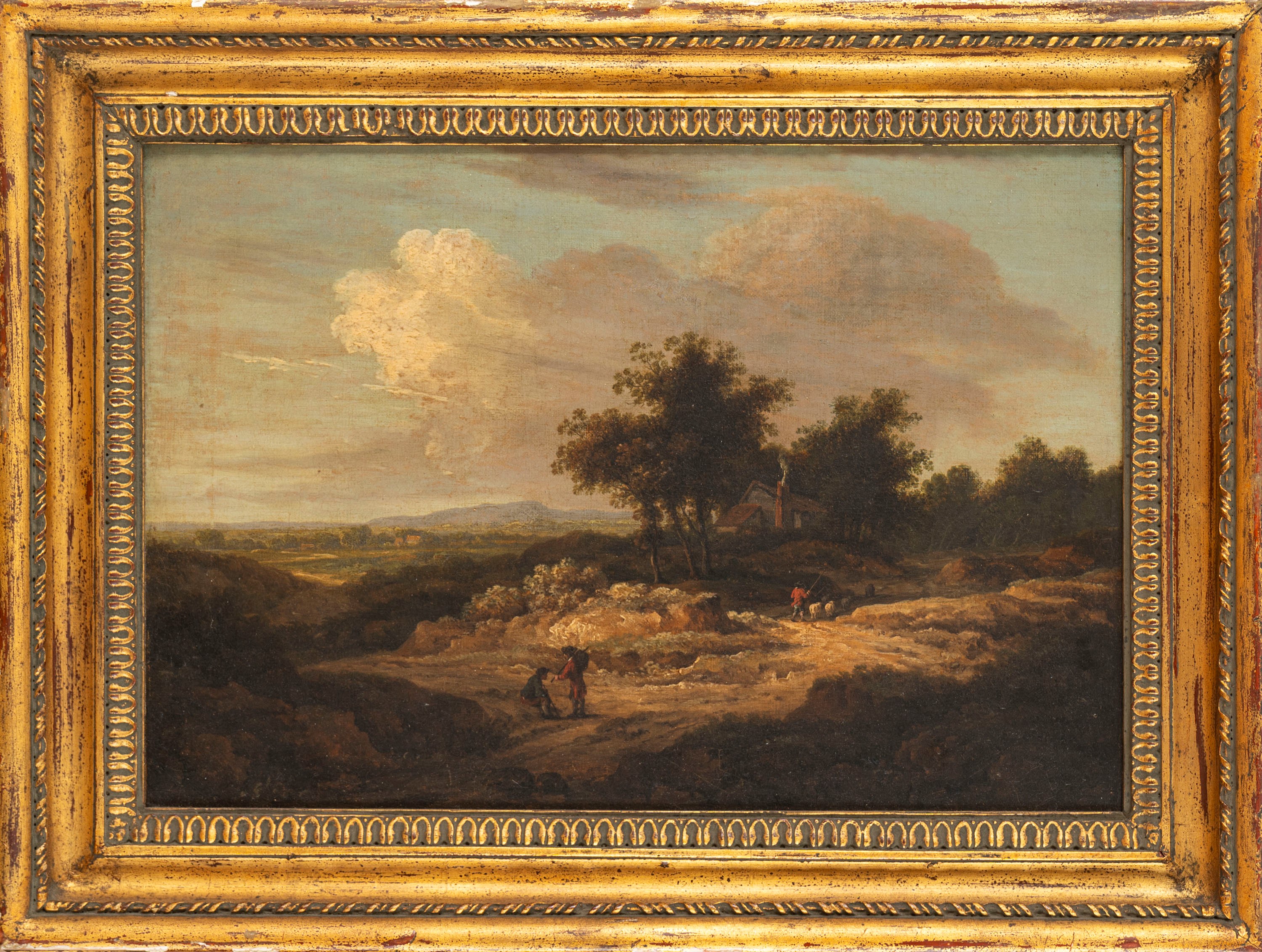 Paesaggio con viandanti