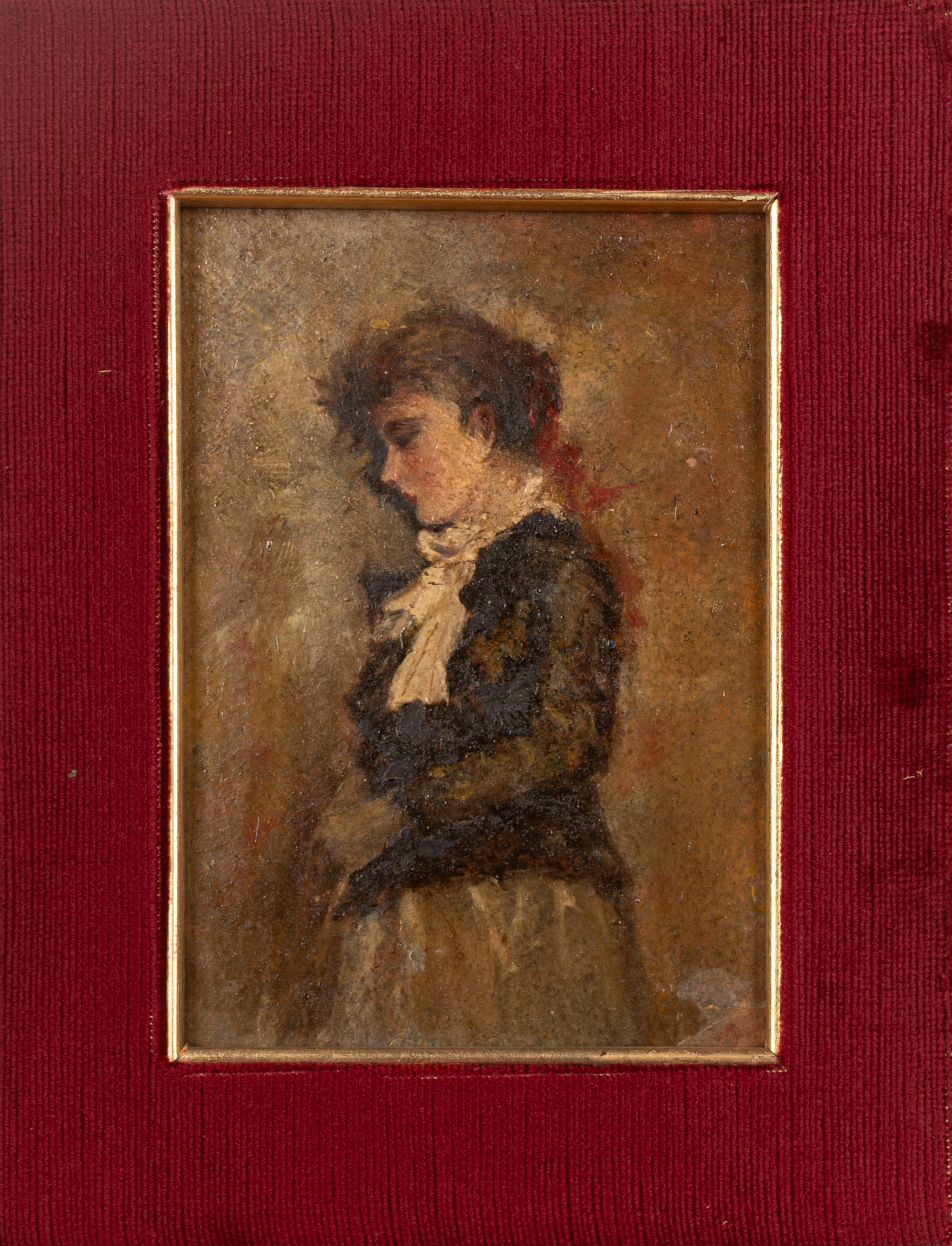 Scuola Italiana, Secolo XIX - Ritratto di Donna