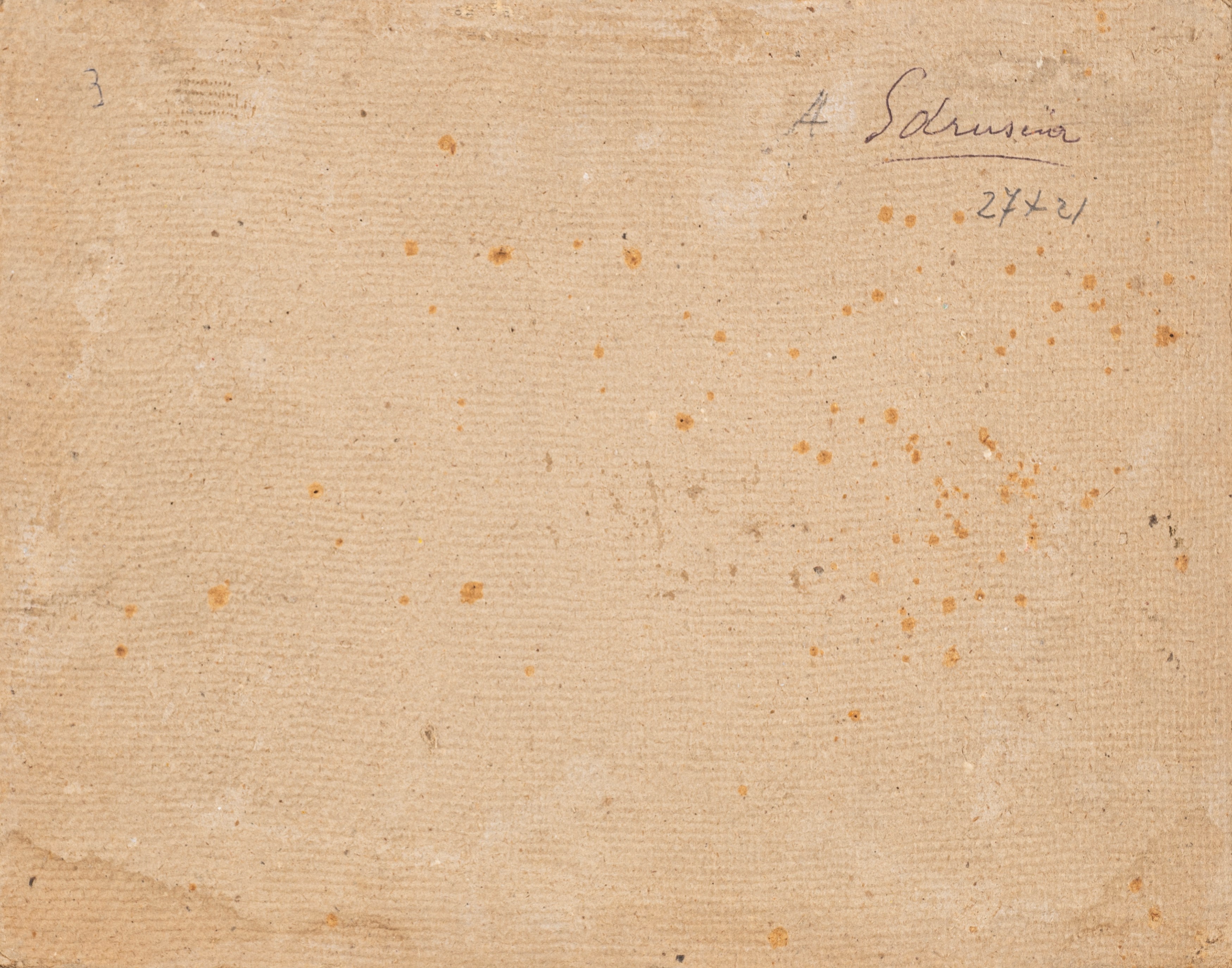 Lotto di tre dipinti, prima metà del secolo XX