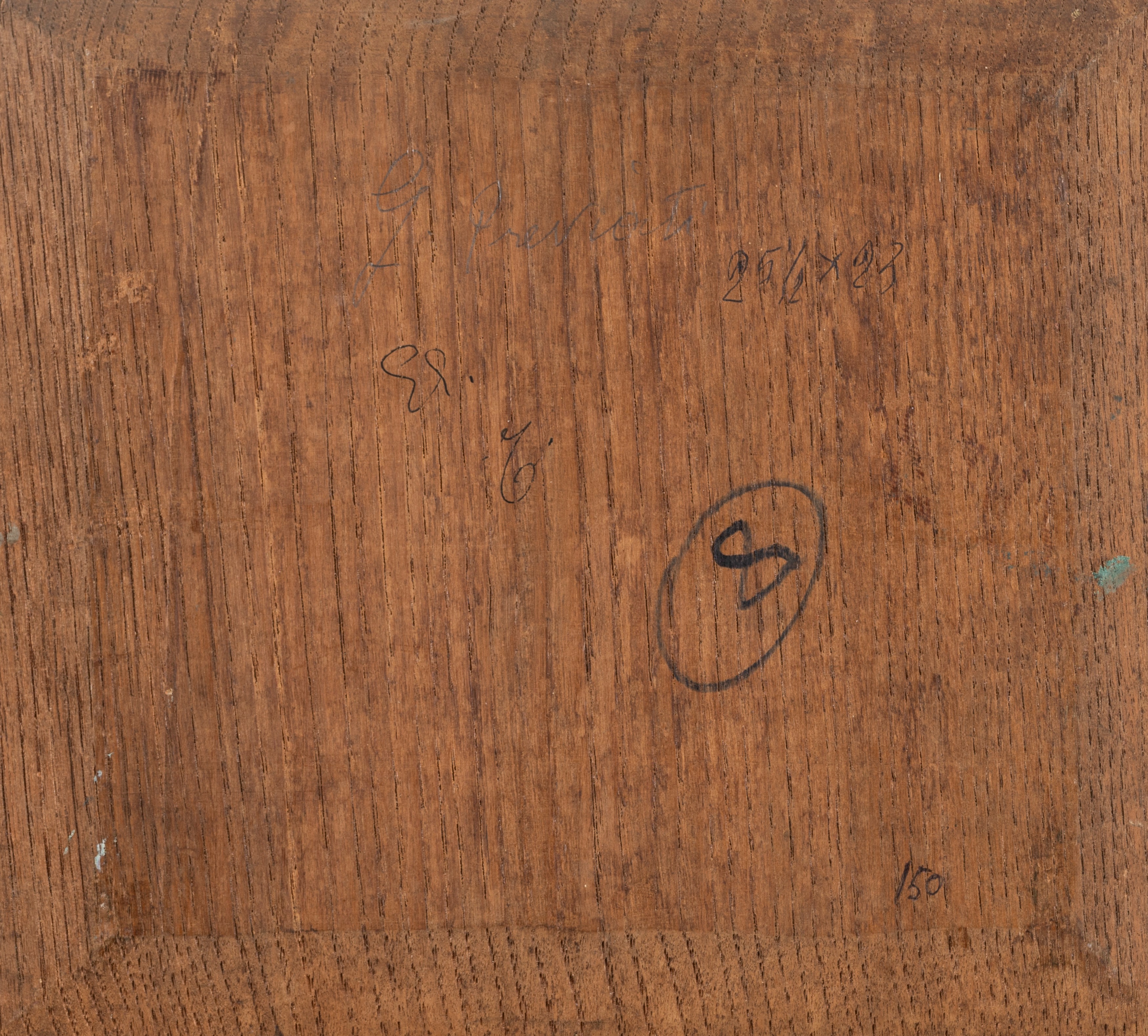 Lotto di tre dipinti, prima metà del secolo XX