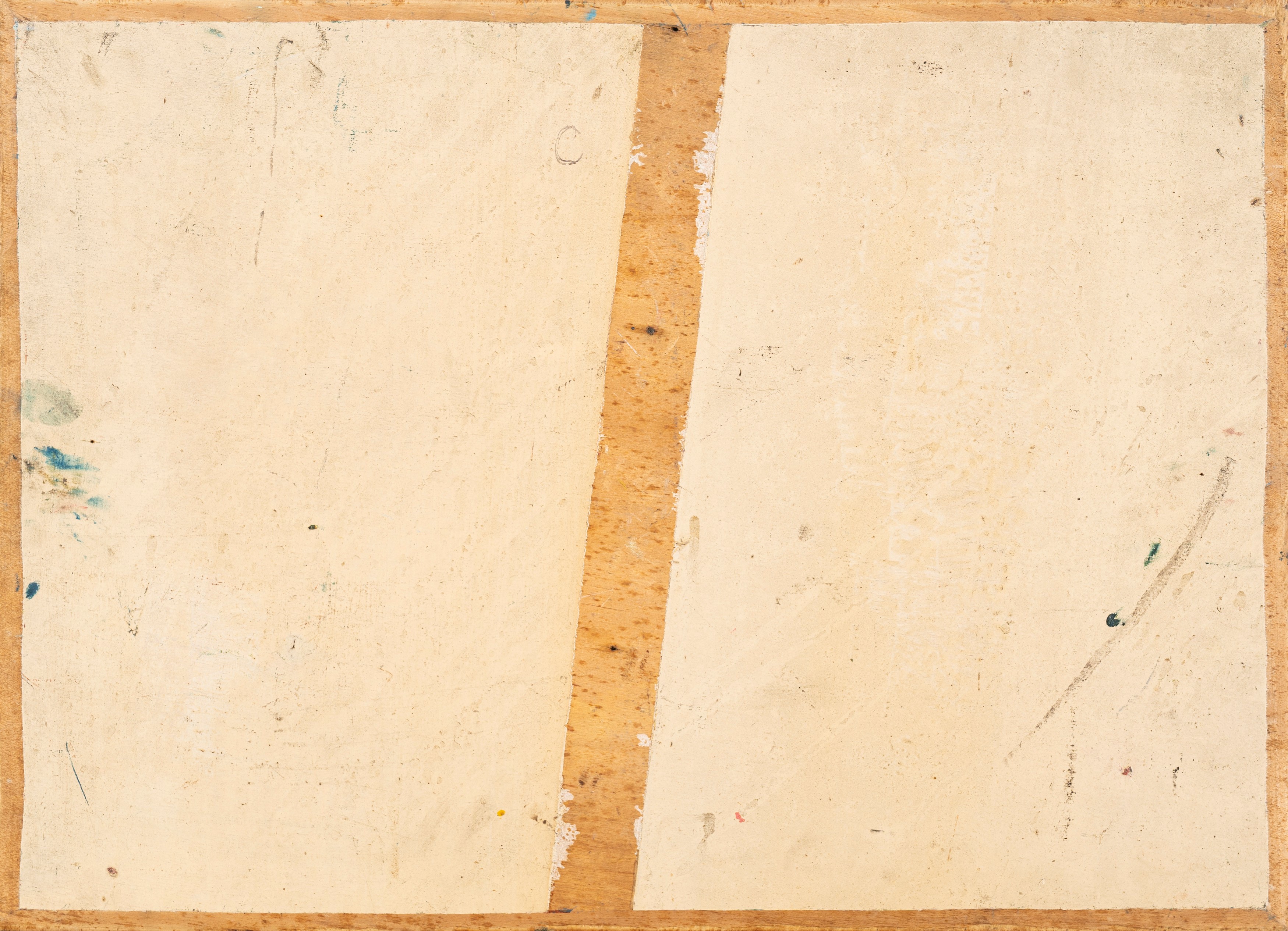 Lotto di tre dipinti, prima metà del secolo XX