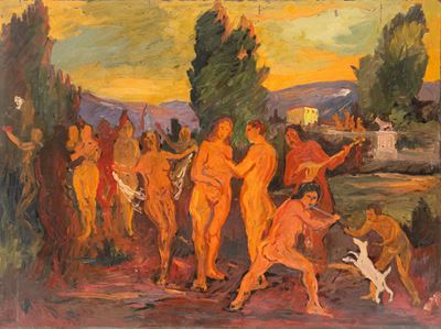 Nudi in un Paesaggio