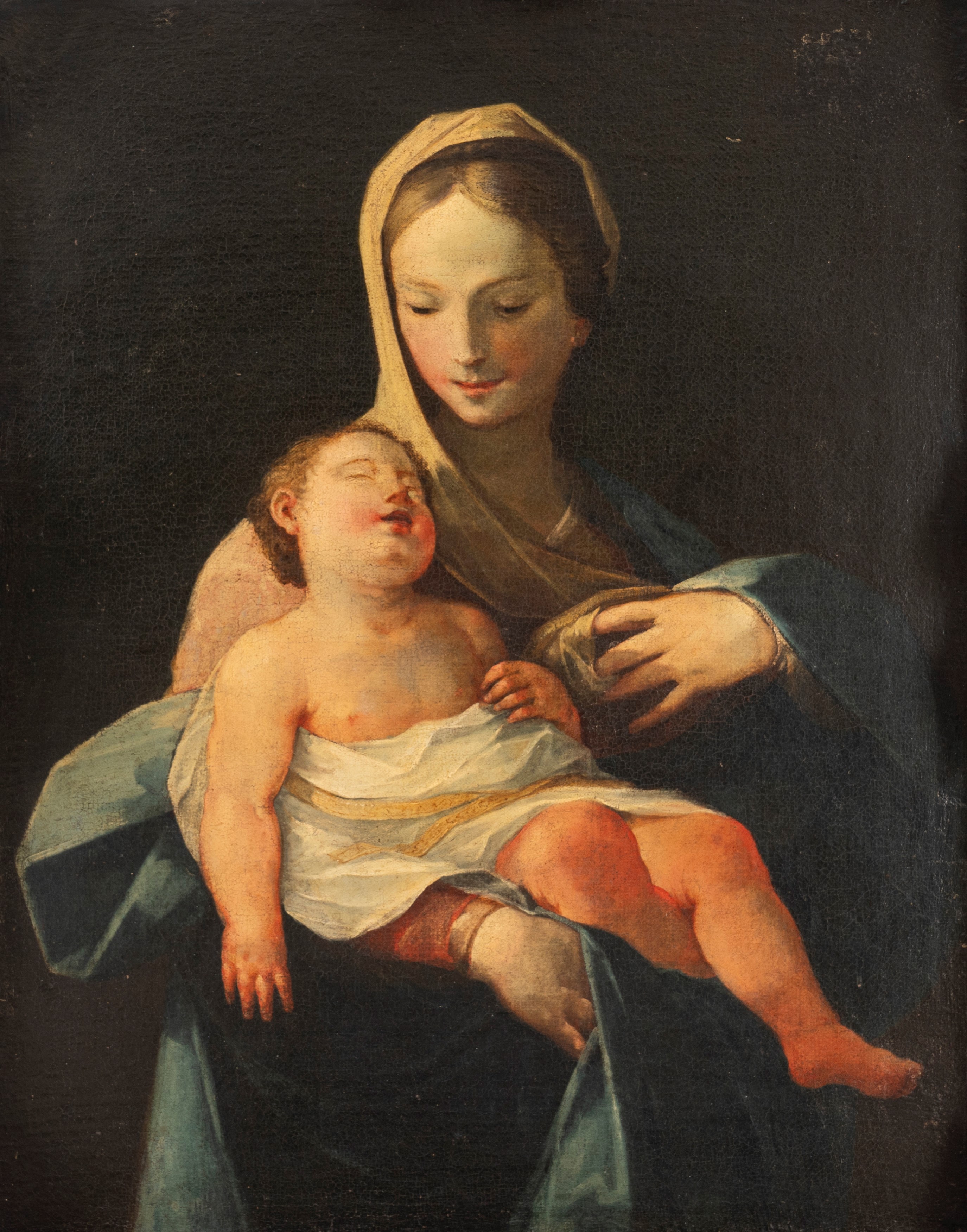 Scuola Emiliana, Secolo XVII - Madonna con Bambino