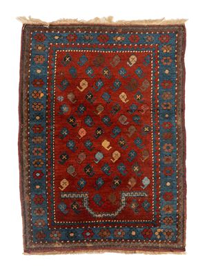 Turkmen or Afghan carpet, 20th century