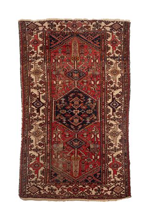 Tappeto khamseh, Persia orientale, secolo XX