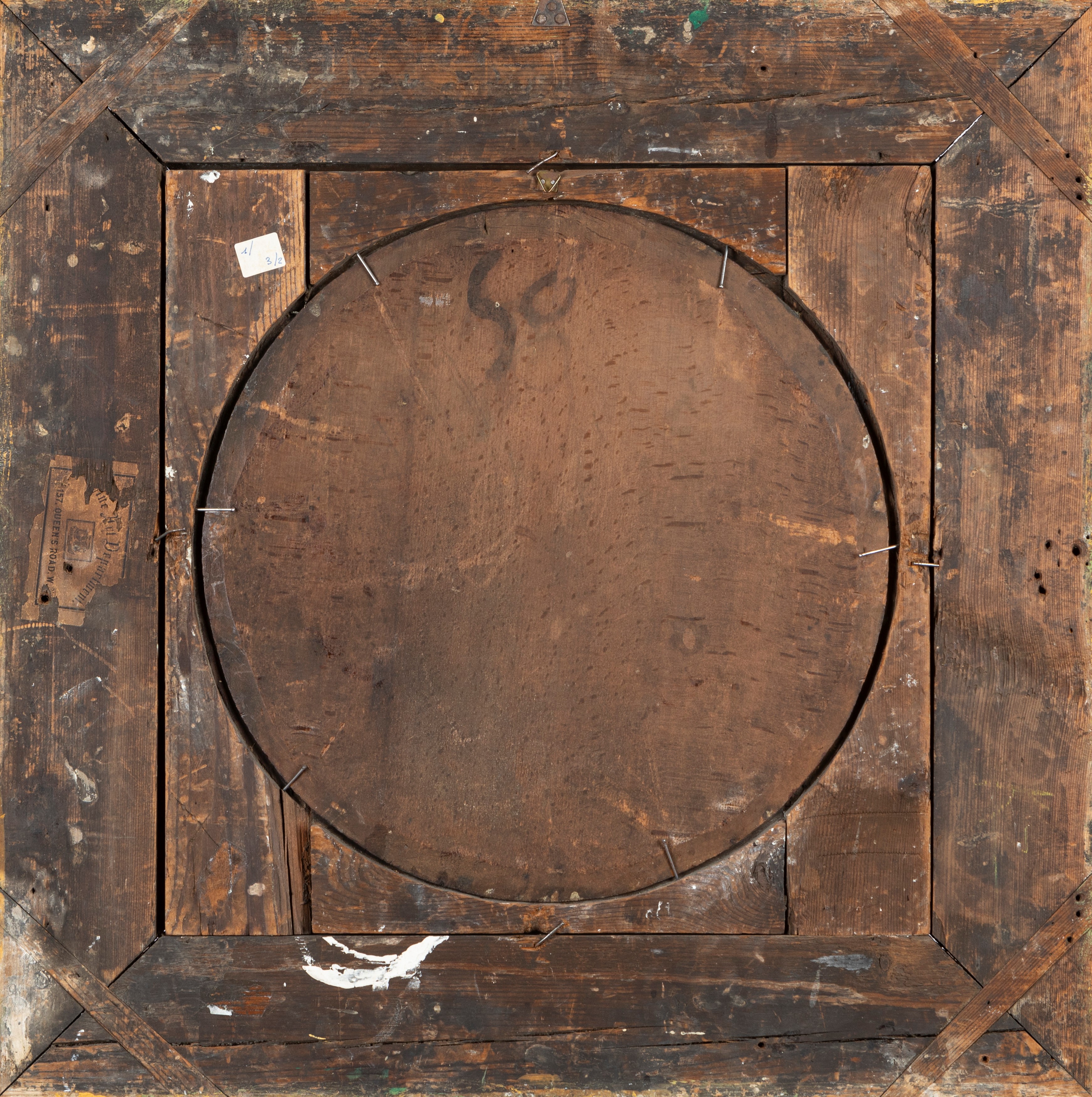 Contadino con cesta di vimini e Pastore con bastone