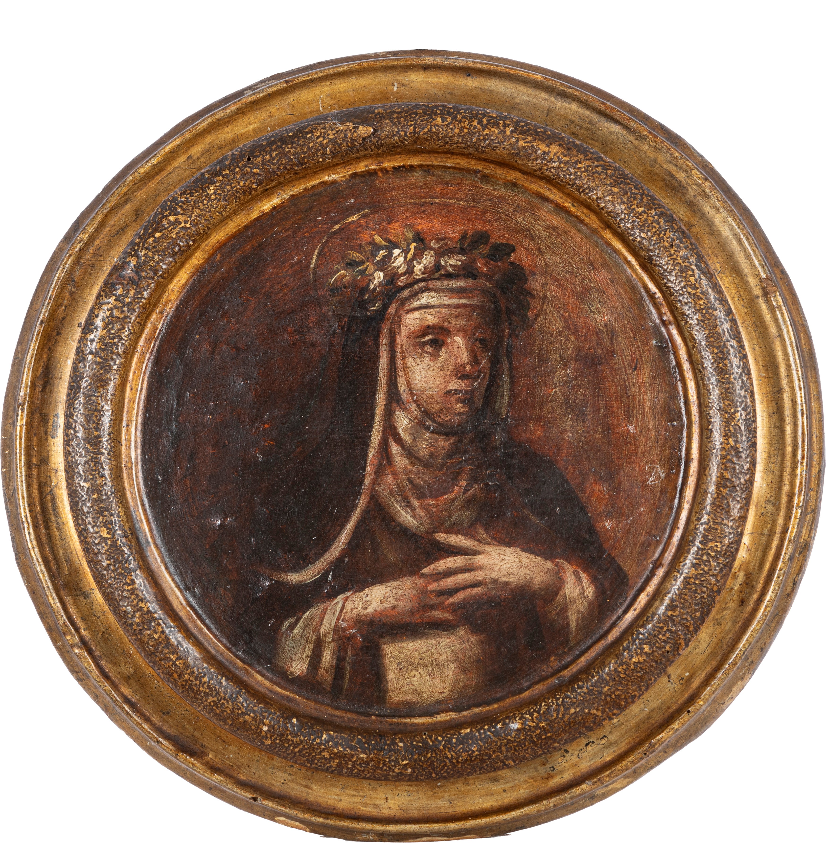 San Giuda Taddeo, Santa Teresa d'Avila, San Francesco, Santa Rosa da Lima e Santo in preghiera