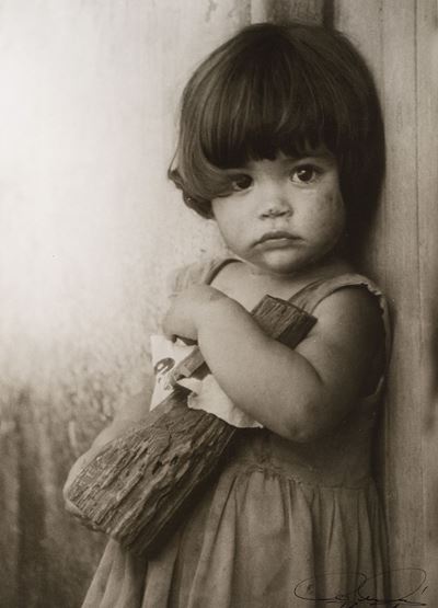 La niña de la muñeca de palo, Stampa alla gelatina ai sali d'argento, 1959