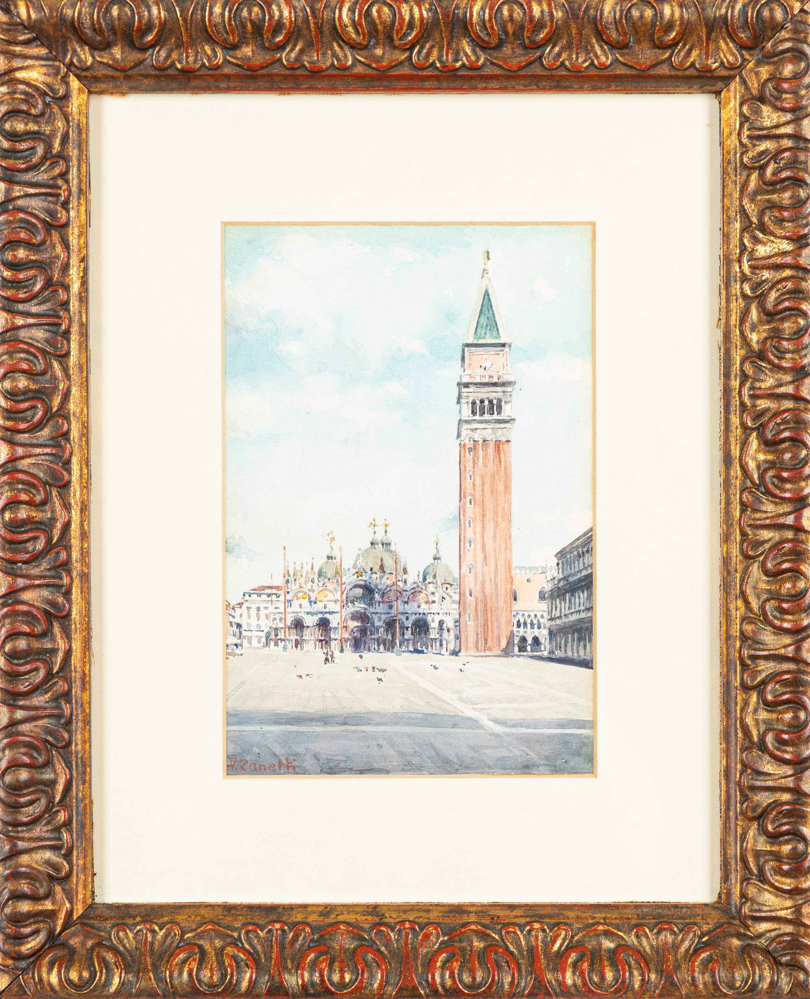 Vittore Zanetti Zilla - Venezia, Piazza San Marco
