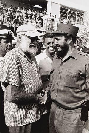 Fidel Castro and Ernest Hemingway, Havana