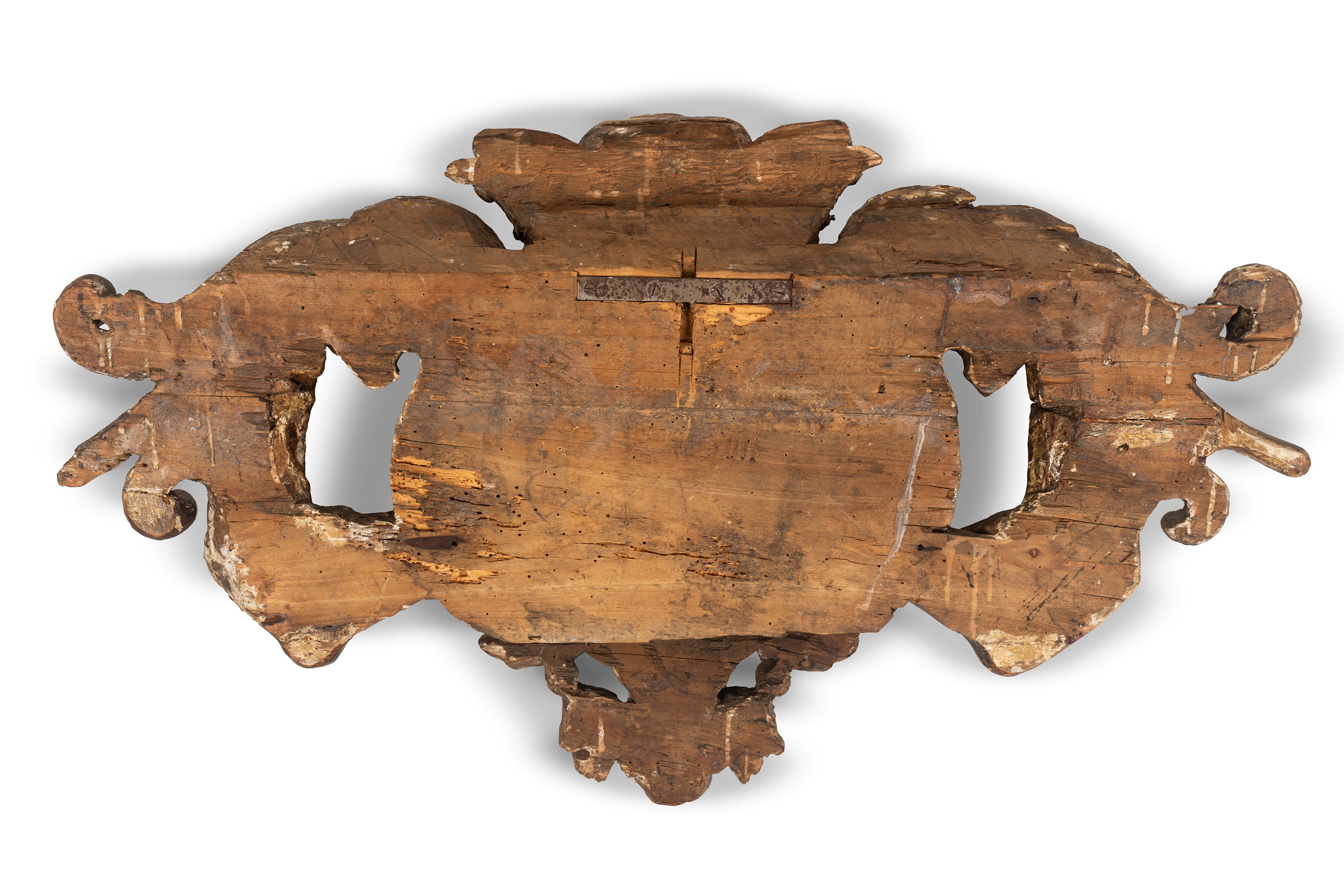 Fregio in Legno con Stemma Araldico, Secolo XVII
