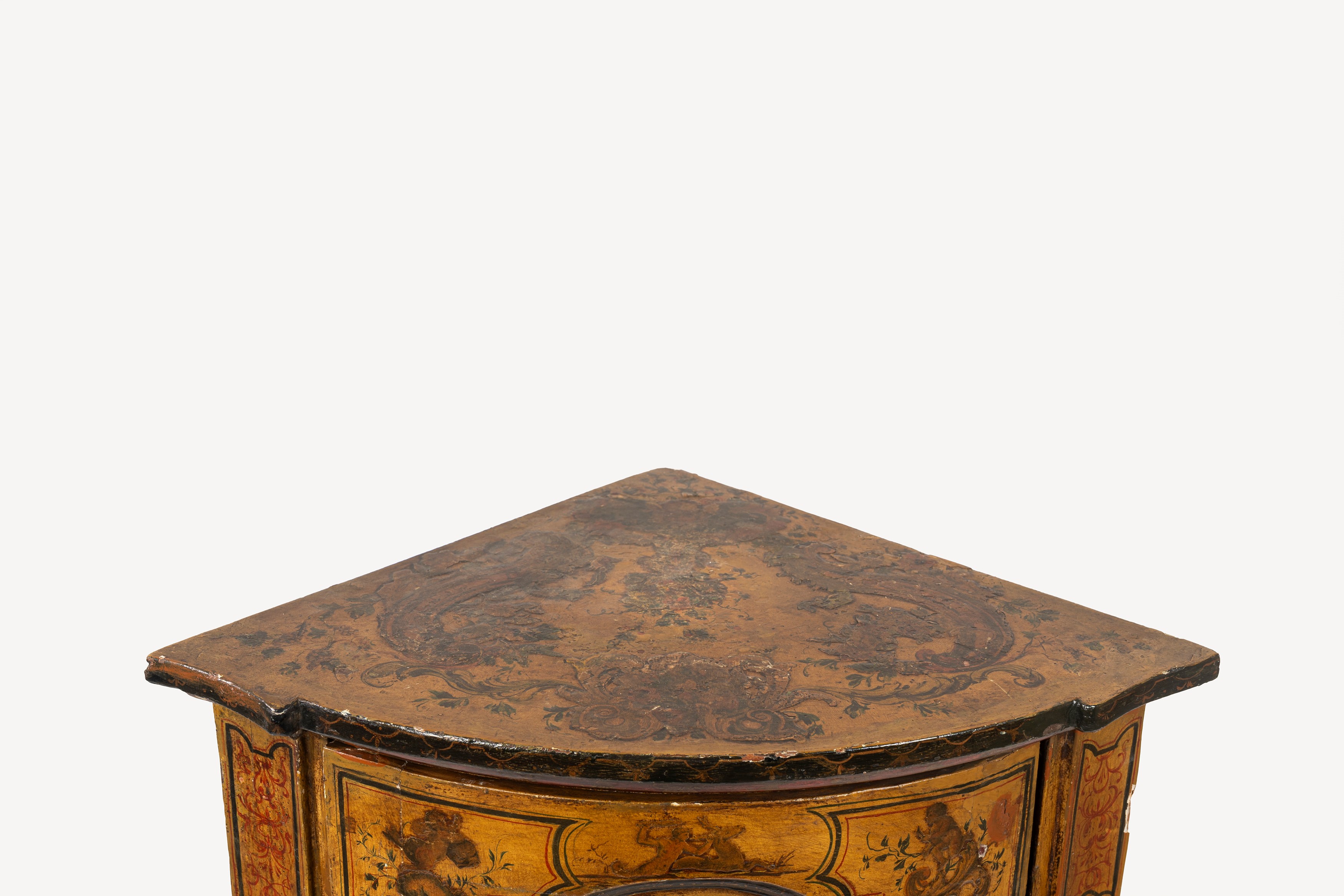 Angoliera in Legno Laccato, Venezia Secolo XVIII