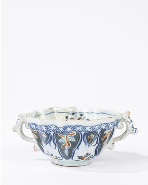  - Coppa in maiolica policroma