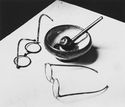Mondrian's Pipe And Glasses, Paris