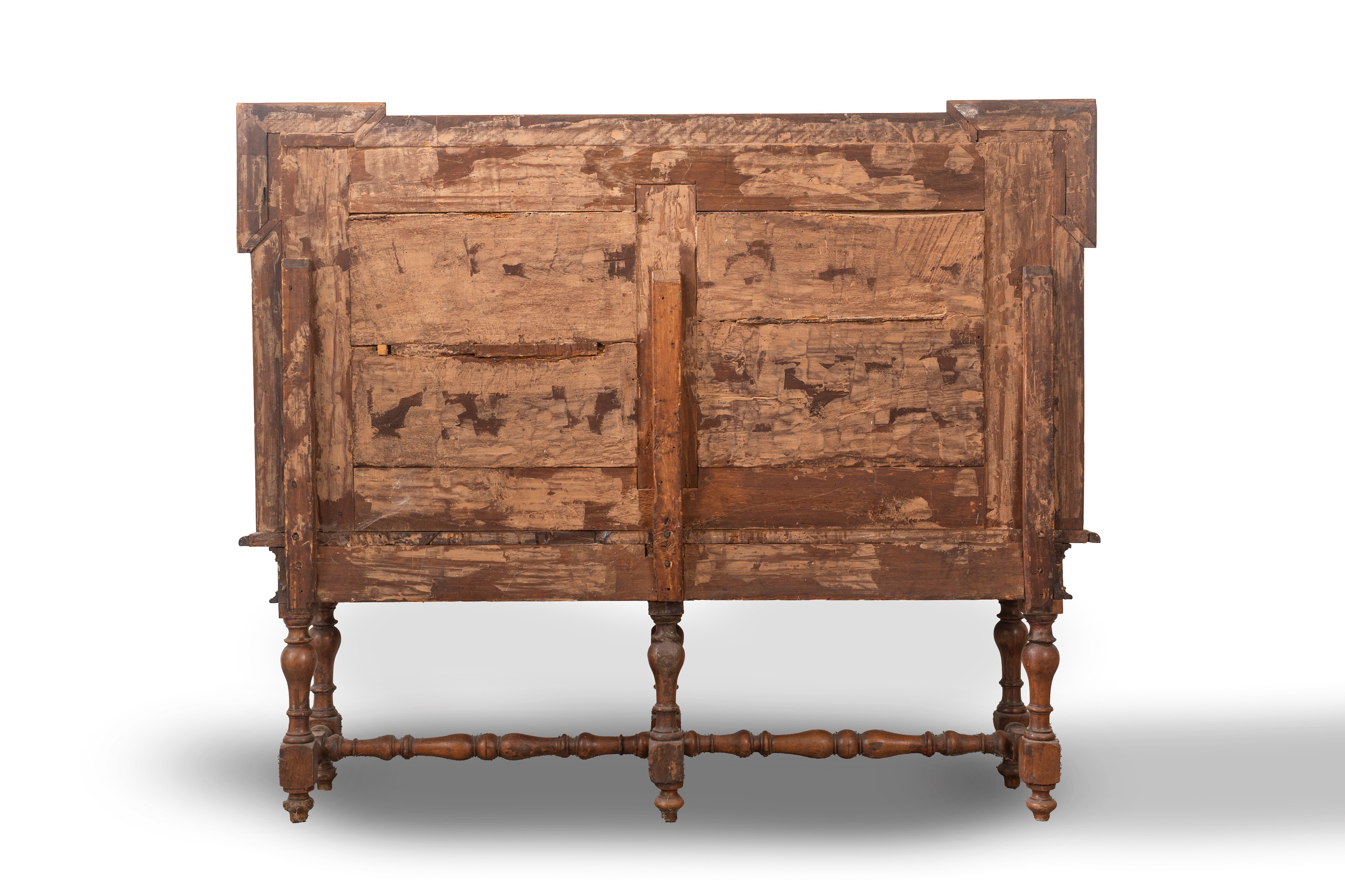 Panca in Legno Intarsiato, Secolo XVII